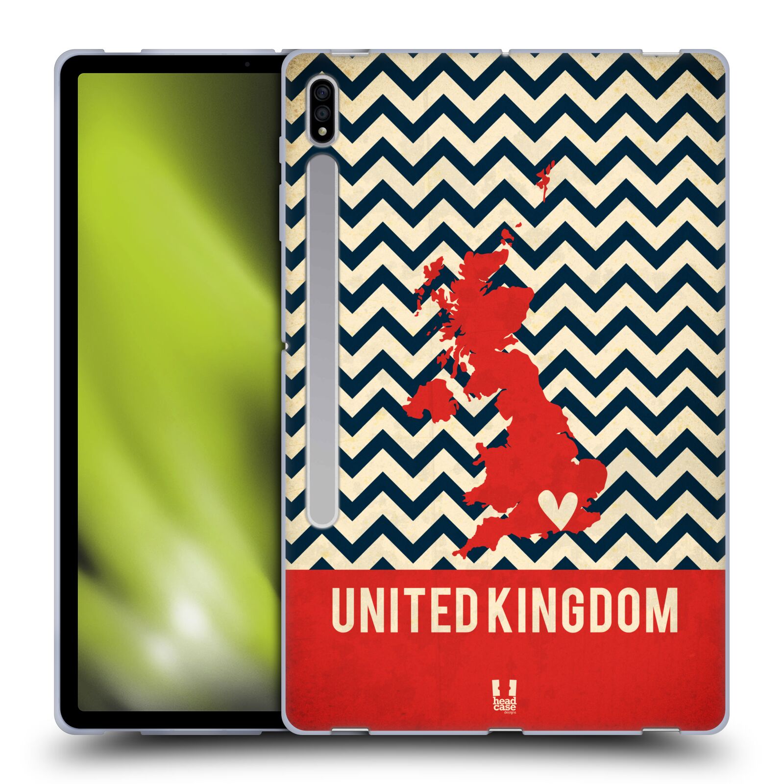 HEAD CASE DESIGNS GEDRUCKTE COUNTRY MAPS WEICHE GEL-HÜLLE FÜR SAMSUNG TABLETS 1 - Bild 14 von 15