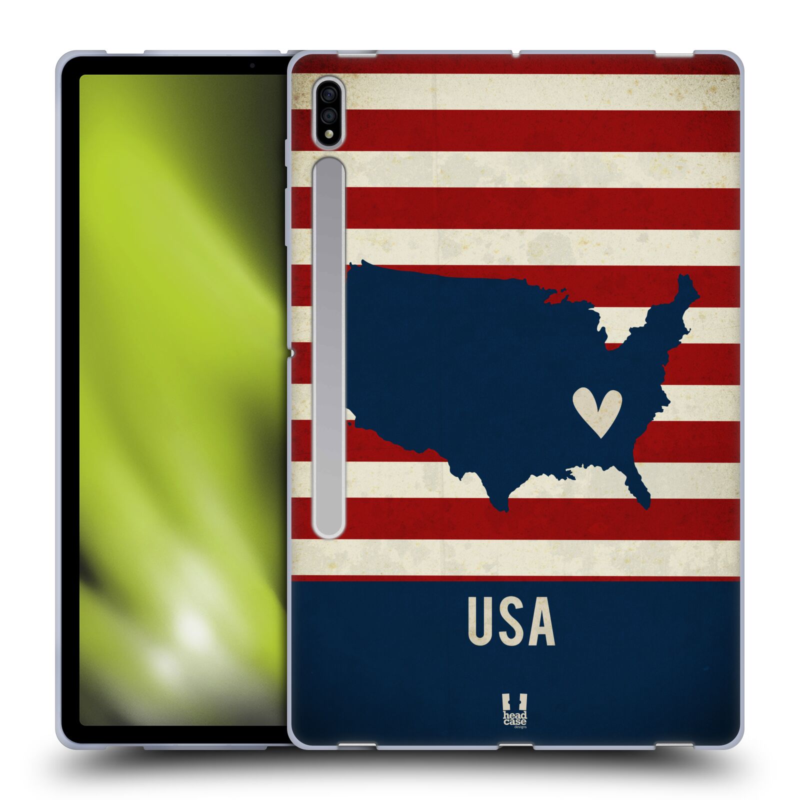 HEAD CASE DESIGNS GEDRUCKTE COUNTRY MAPS WEICHE GEL-HÜLLE FÜR SAMSUNG TABLETS 1 - Bild 15 von 15