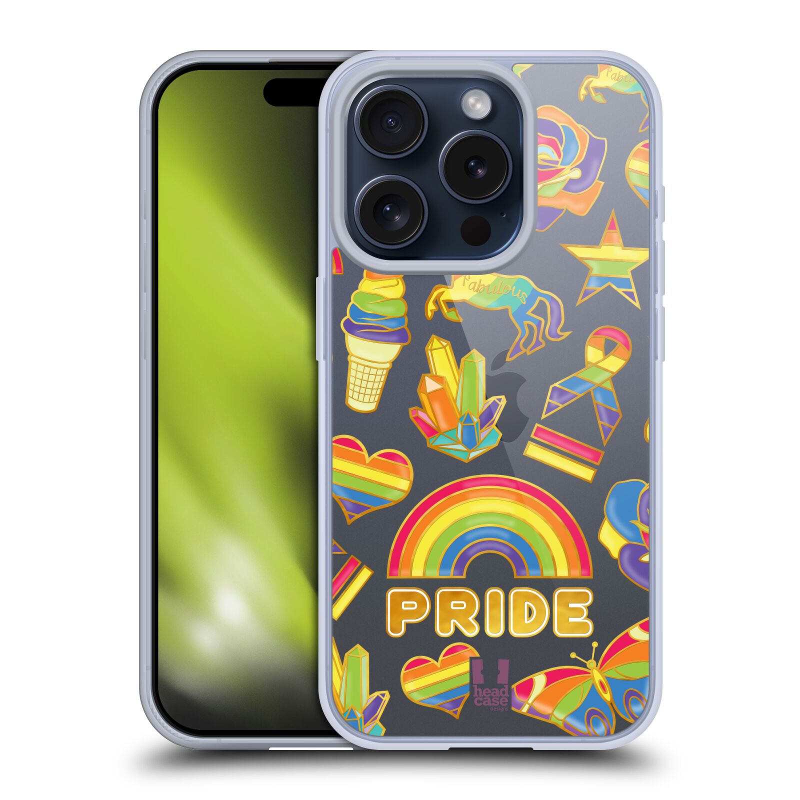 HEAD CASE PRIDE ENAMEL PRINTS ÉTUI COQUE EN GEL POUR APPLE iPHONE TÉLÉPHONES - Foto 8 di 10
