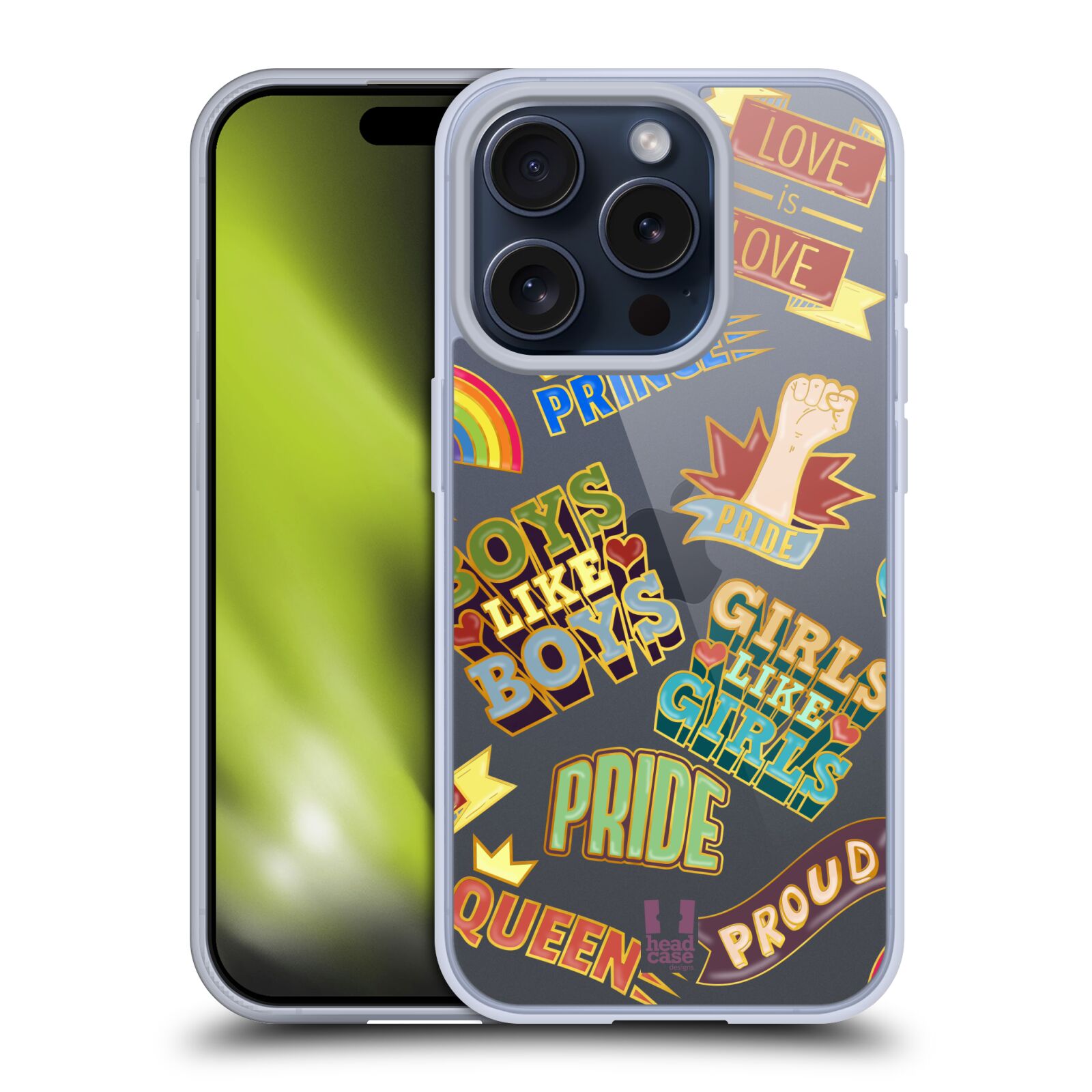 HEAD CASE PRIDE ENAMEL PRINTS ÉTUI COQUE EN GEL POUR APPLE iPHONE TÉLÉPHONES - Foto 10 di 10