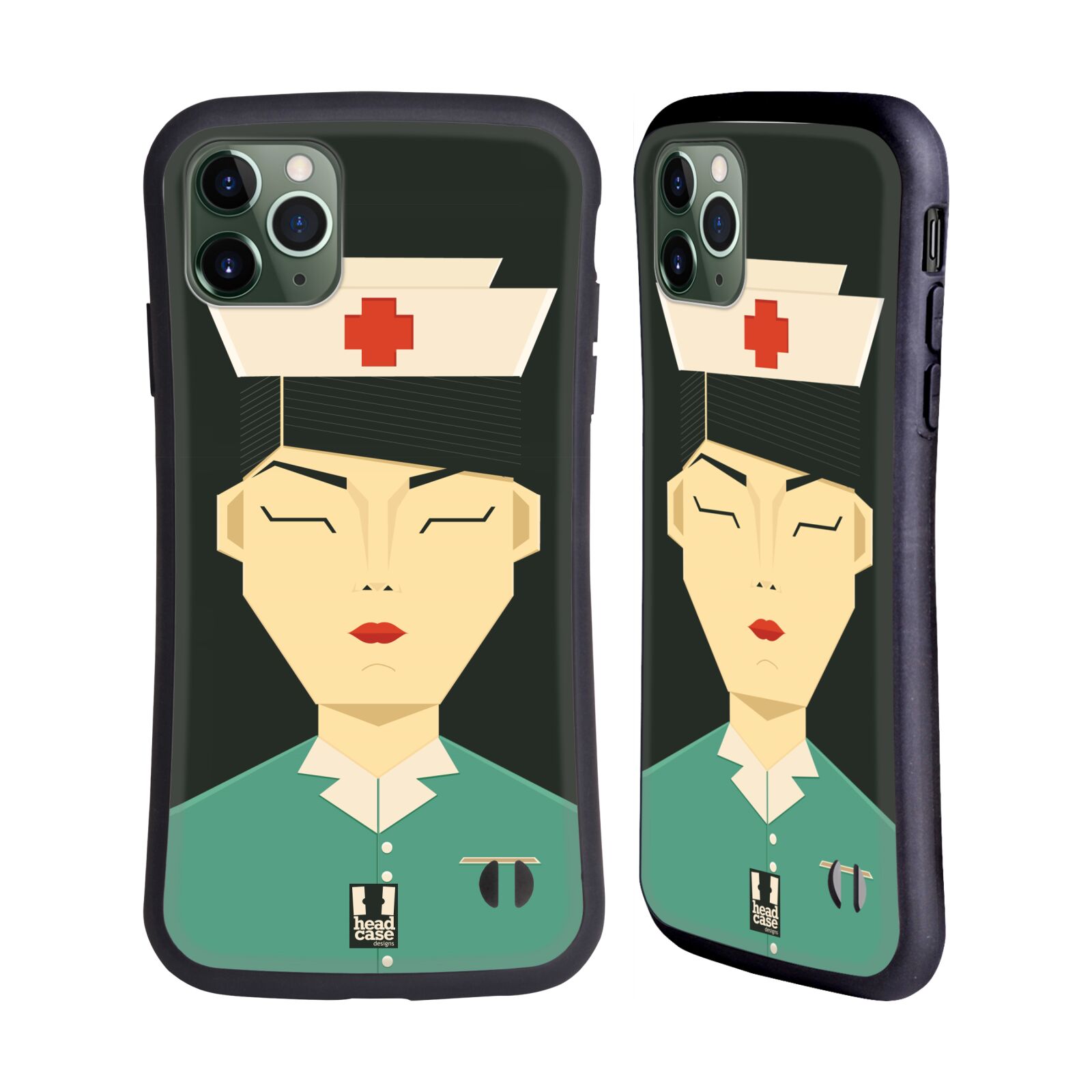 FUNDA HEAD CASE DESIGNS CON DIBUJO DE HÍBRIDO MÉDICO PARA TELÉFONOS iTELÉFONOS DE APPLE - Imagen 8 de 11