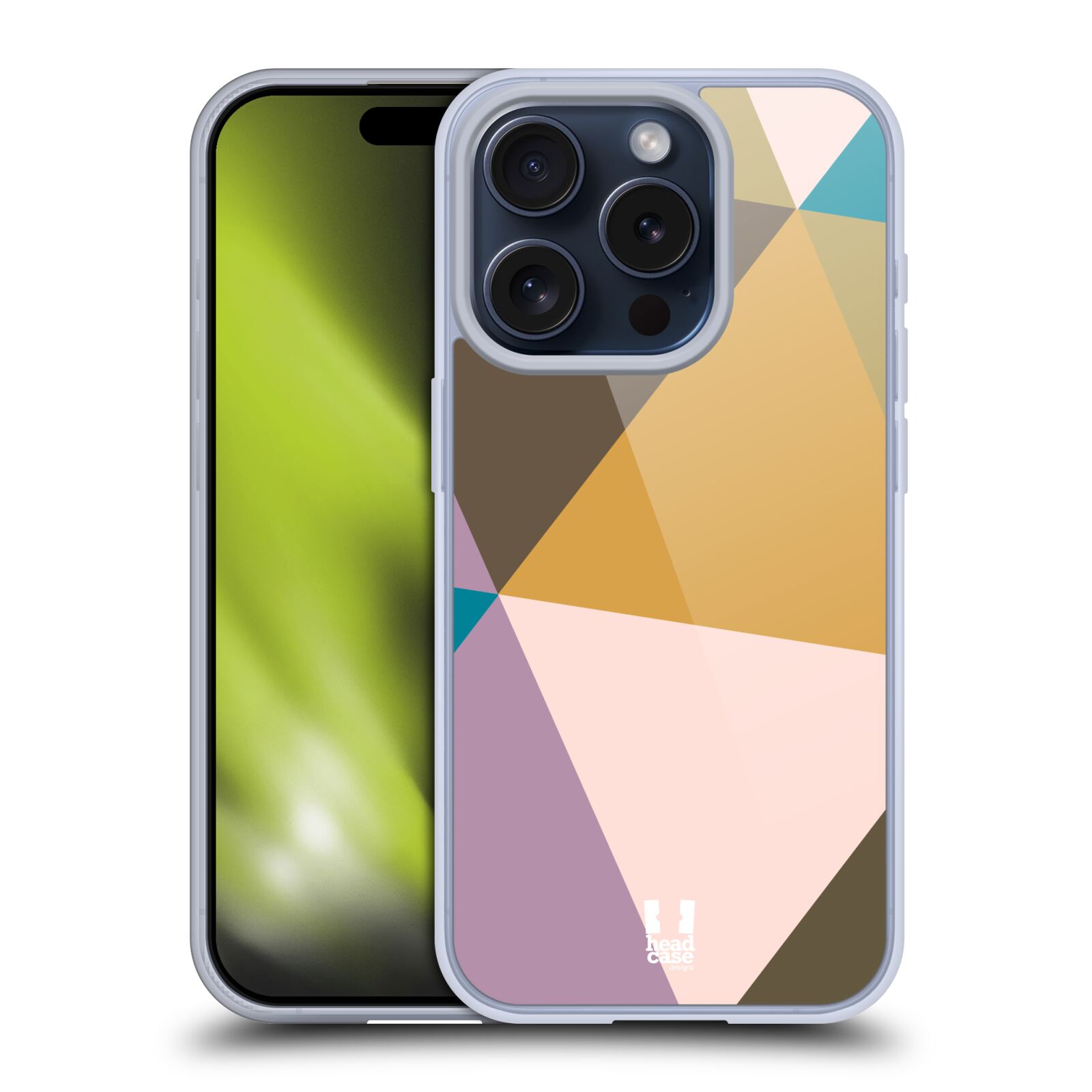 HEAD CASE DESIGNS PRISMATIC TRIANGLES SOFT GEL CASE FOR APPLE iPHONE PHONES - Picture 8 of 14