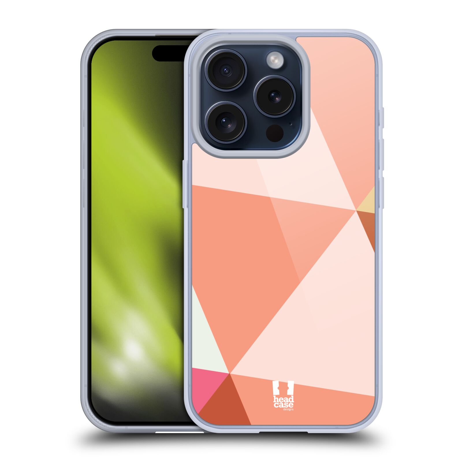 HEAD CASE DESIGNS PRISMATIC TRIANGLES SOFT GEL CASE FOR APPLE iPHONE PHONES - Picture 9 of 14