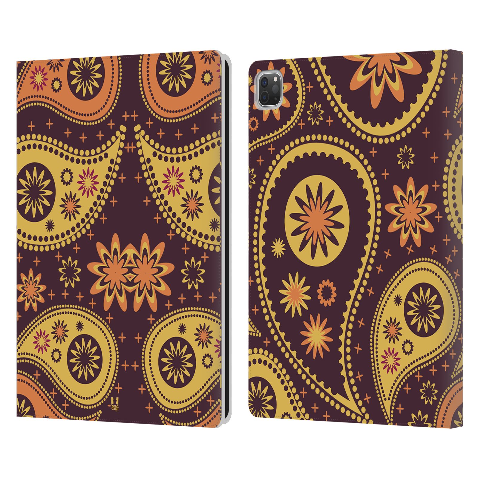 HEAD CASE DESIGNS PAISLEY PATTERNS SERIES 2 LEATHER BOOK CASE FOR APPLE iPAD - Picture 9 of 11