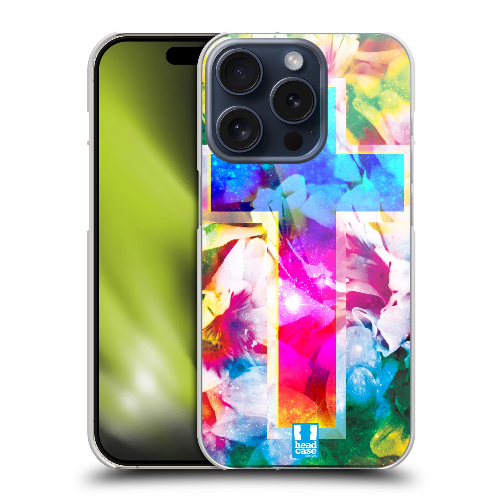 HEAD CASE DESIGNS COLOURFUL FLORALS HARD BACK CASE FOR APPLE iPHONE PHONES - Picture 8 of 12