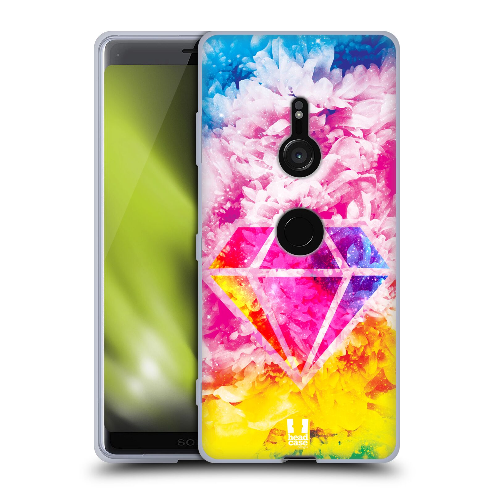 HEAD CASE DESIGNS COLOURFUL FLORALS SOFT GEL CASE FOR SONY PHONES 1 - Picture 9 of 12