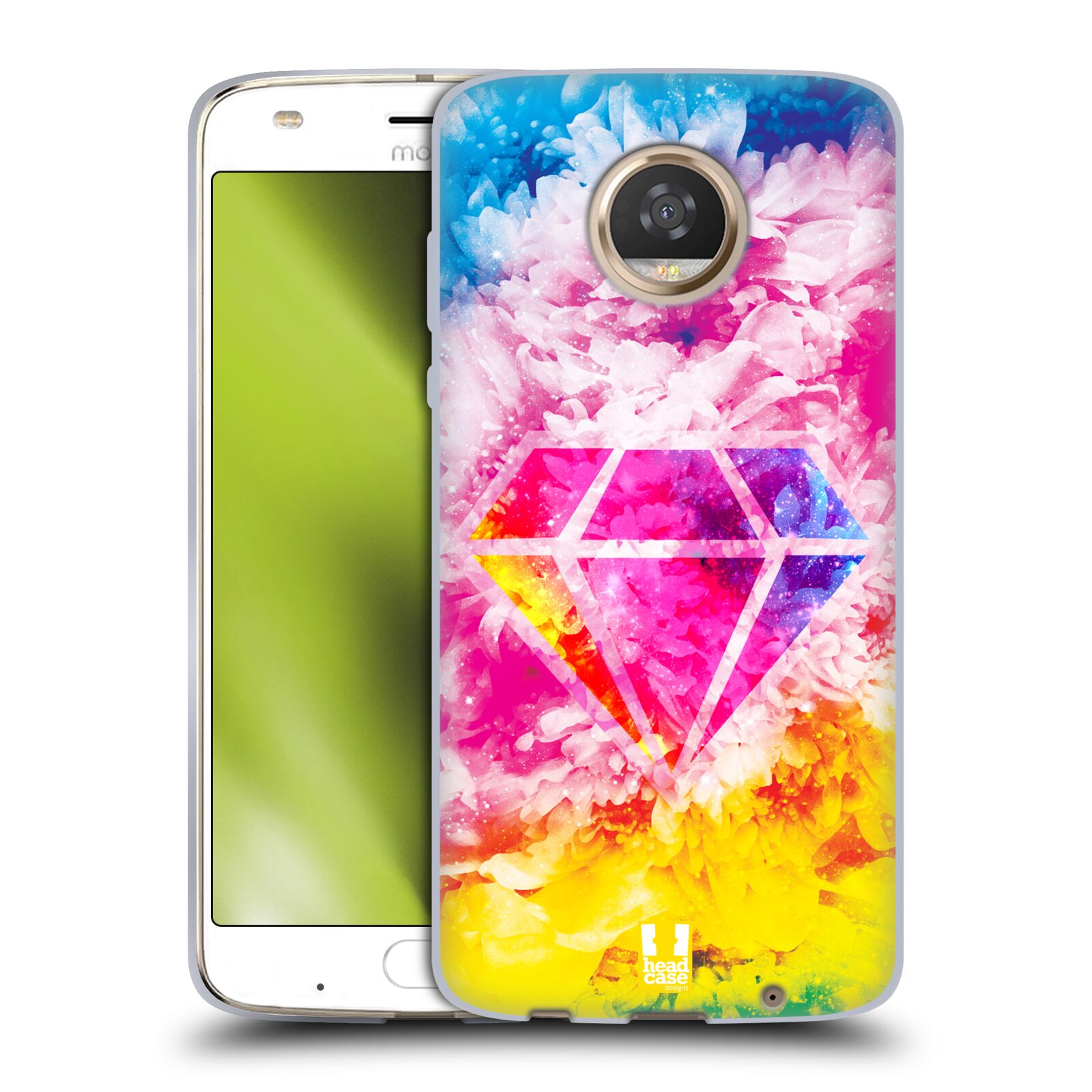 HEAD CASE DESIGNS COLOURFUL FLORALS SOFT GEL CASE FOR MOTOROLA PHONES 2 - Picture 9 of 12
