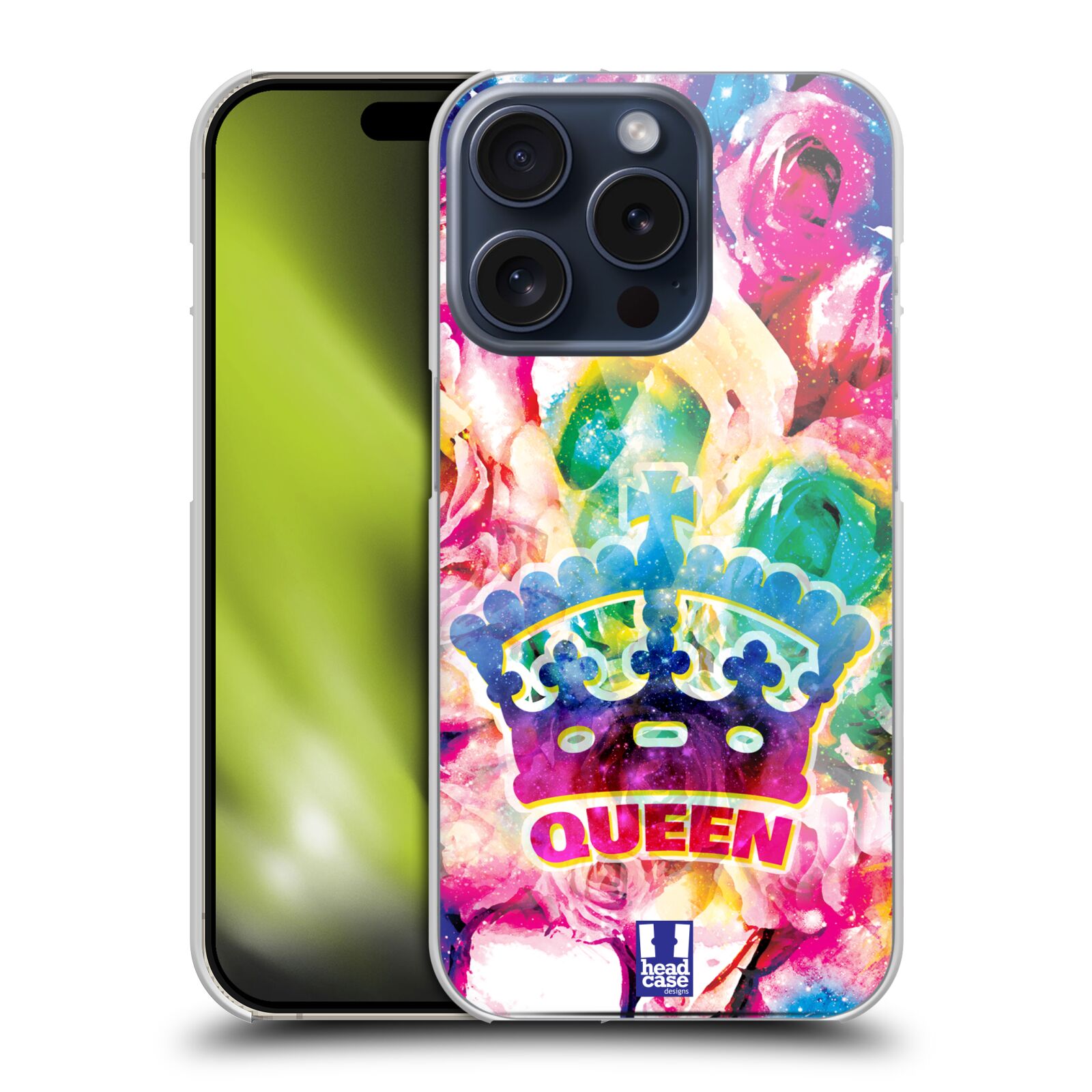 HEAD CASE DESIGNS COLOURFUL FLORALS HARD BACK CASE FOR APPLE iPHONE PHONES - Picture 12 of 12