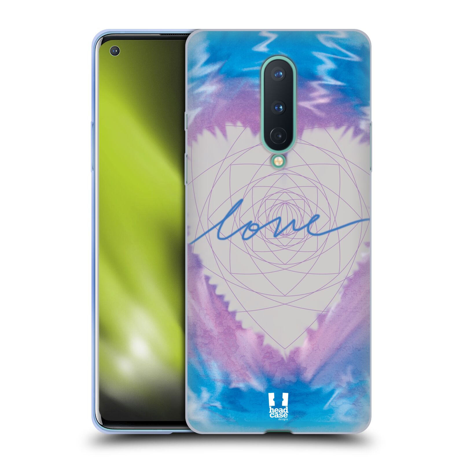 FUNDA HEAD CASE DESIGNS CON DIBUJO DE COLORIDO GEL SUAVE AMOR PARA TELÉFONOS GOOGLE ONEPLUS - Imagen 12 de 12