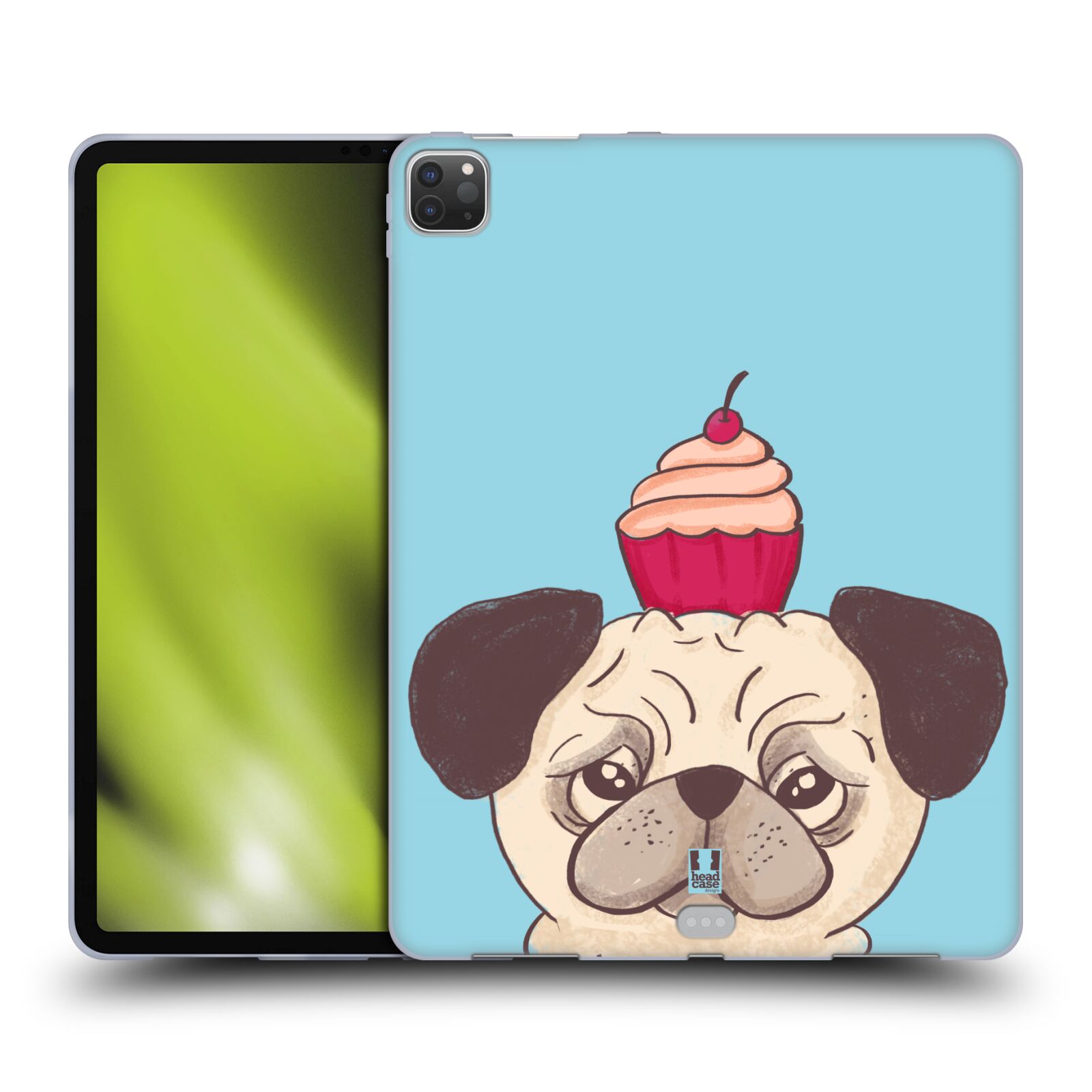 HEAD CASE DESIGNS PUG PRINTS SOFT GEL CASE FOR APPLE SAMSUNG KINDLE - Picture 8 of 12