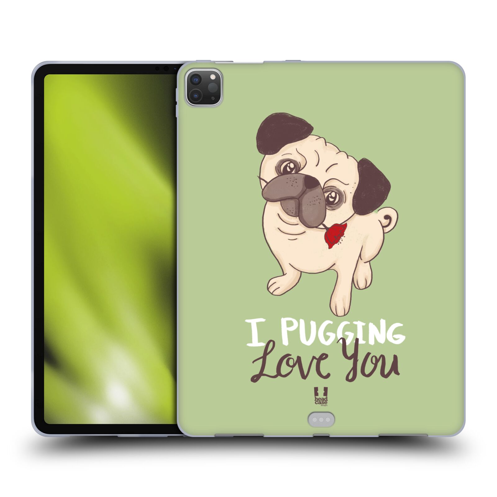 HEAD CASE DESIGNS PUG PRINTS SOFT GEL CASE FOR APPLE SAMSUNG KINDLE - Picture 9 of 12