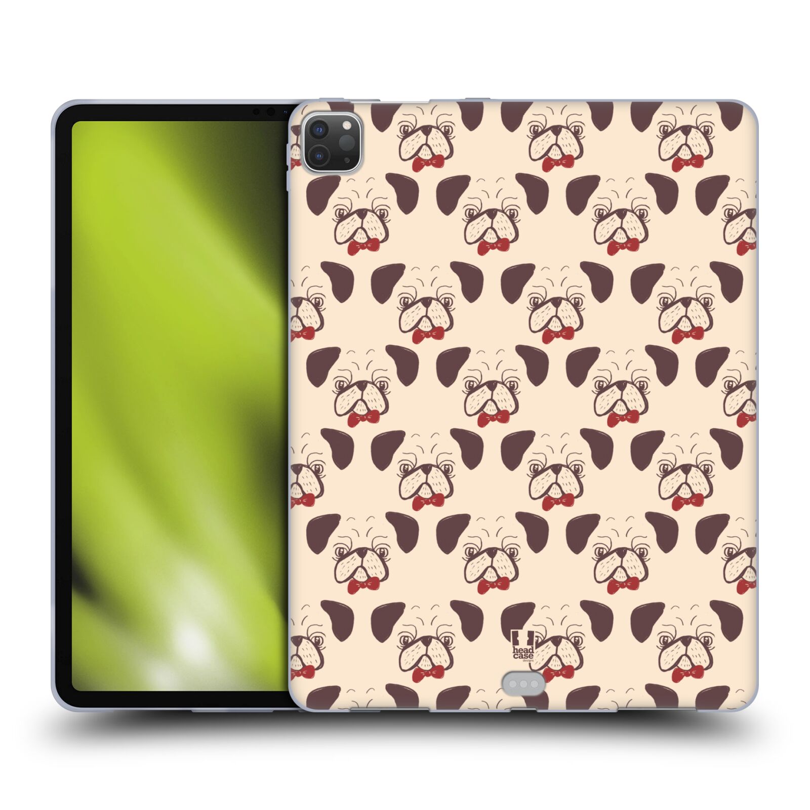 HEAD CASE DESIGNS PUG PRINTS SOFT GEL CASE FOR APPLE SAMSUNG KINDLE - Picture 10 of 12