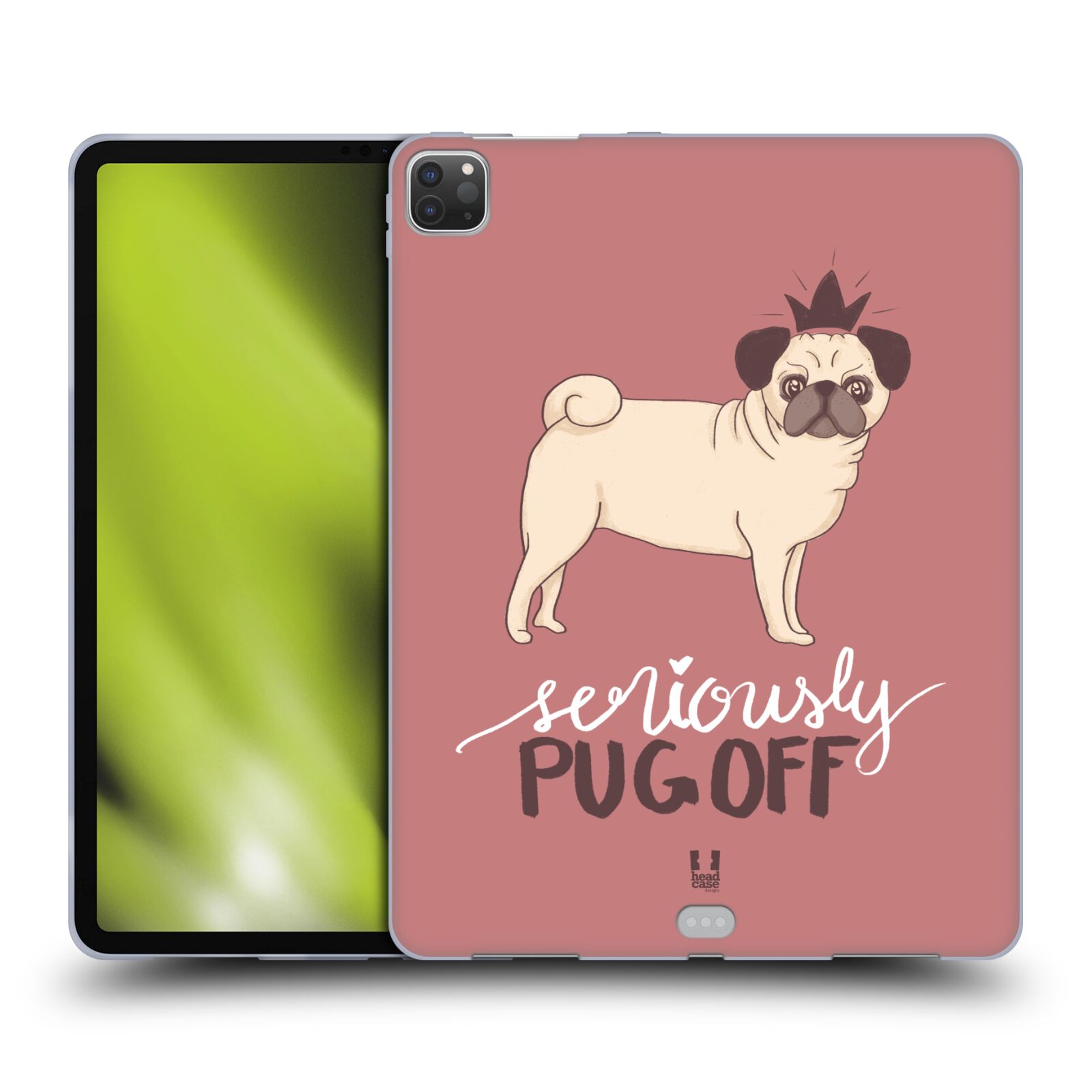 HEAD CASE DESIGNS PUG PRINTS SOFT GEL CASE FOR APPLE SAMSUNG KINDLE - Picture 12 of 12