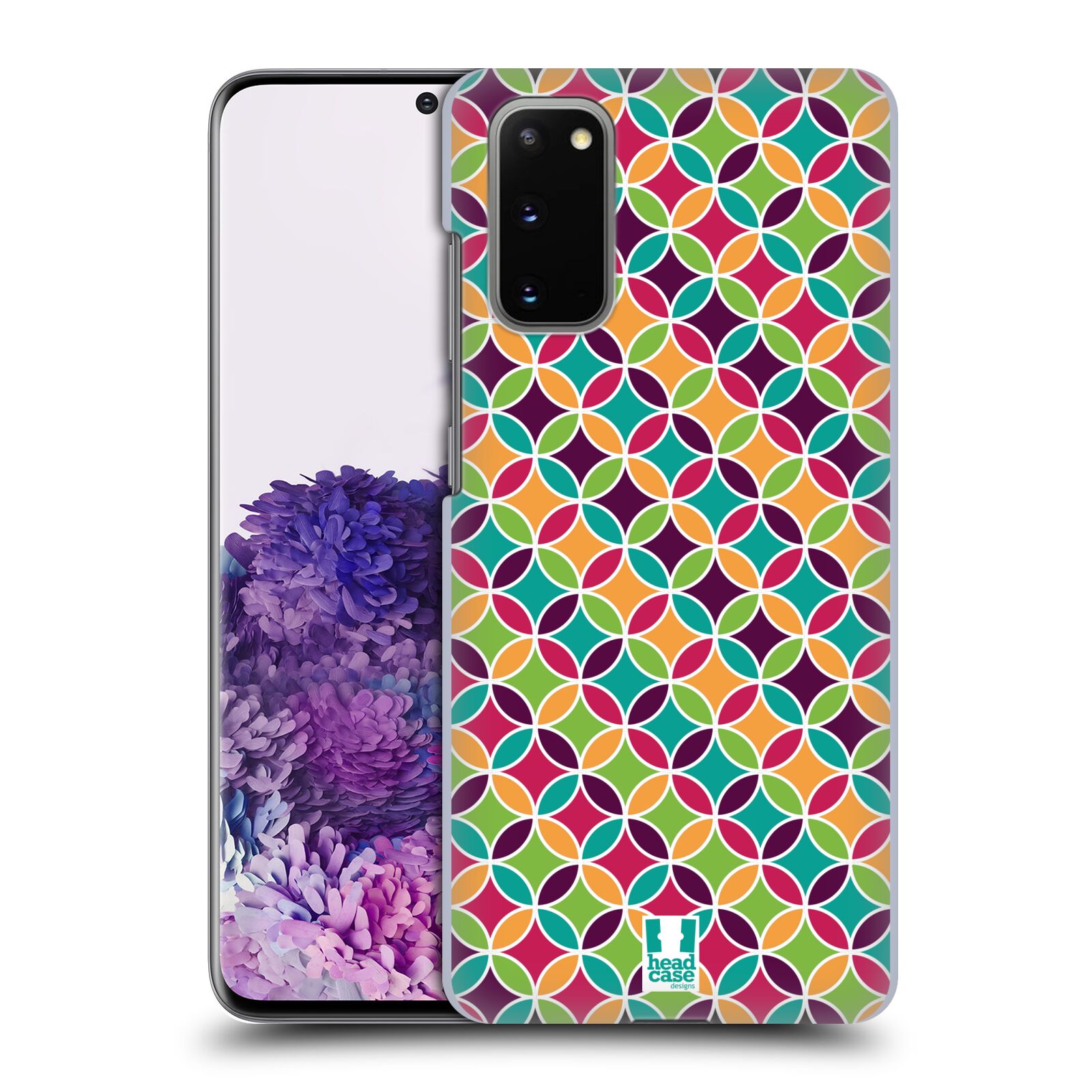 HEAD CASE DESIGNS QUATREFOIL PATTERN SERIES 2 BACK CASE FOR SAMSUNG PHONES 1