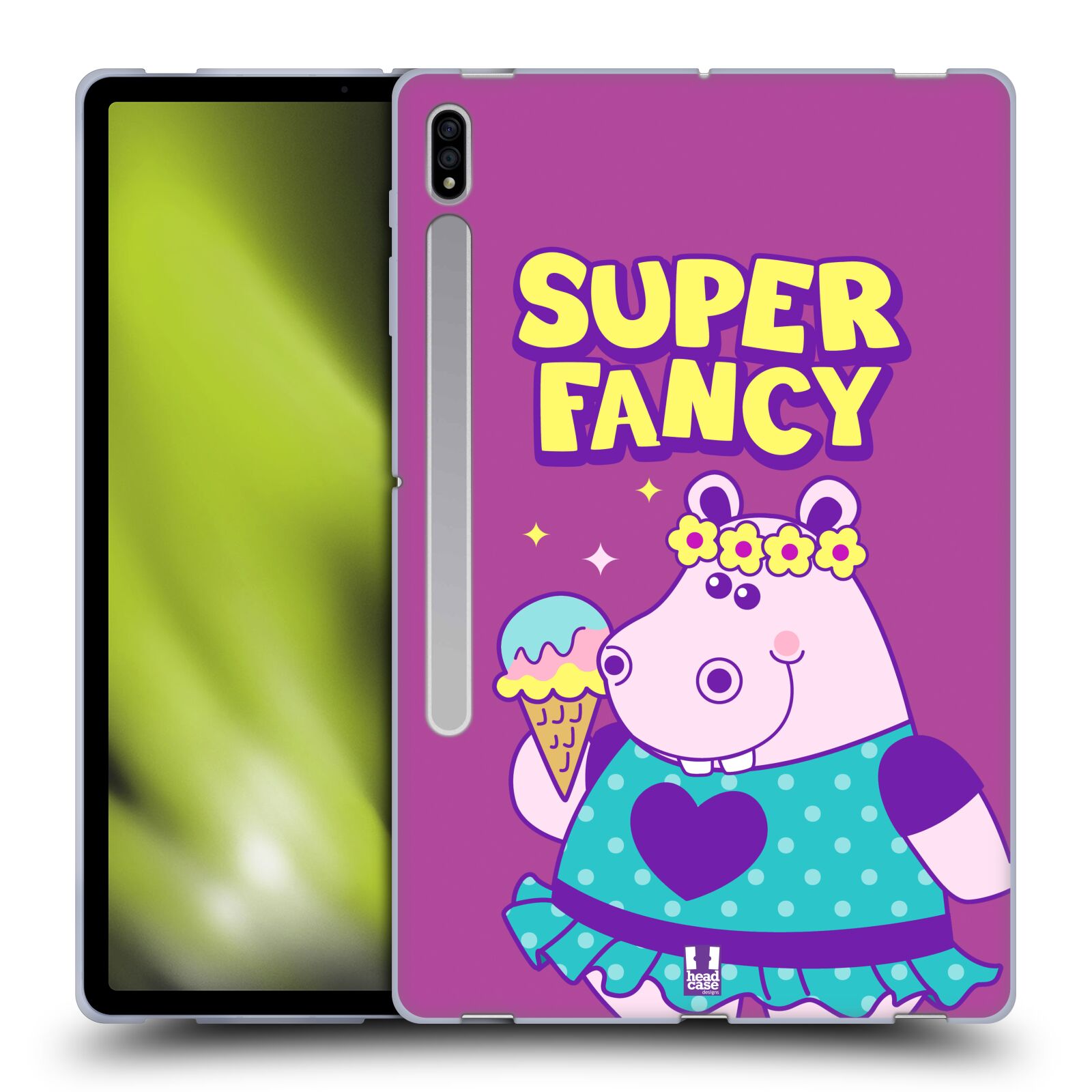 HEAD CASE DESIGNS QUIRKY TOONS SOFT GEL CASE FOR SAMSUNG TABLETS 1 - Picture 9 of 11
