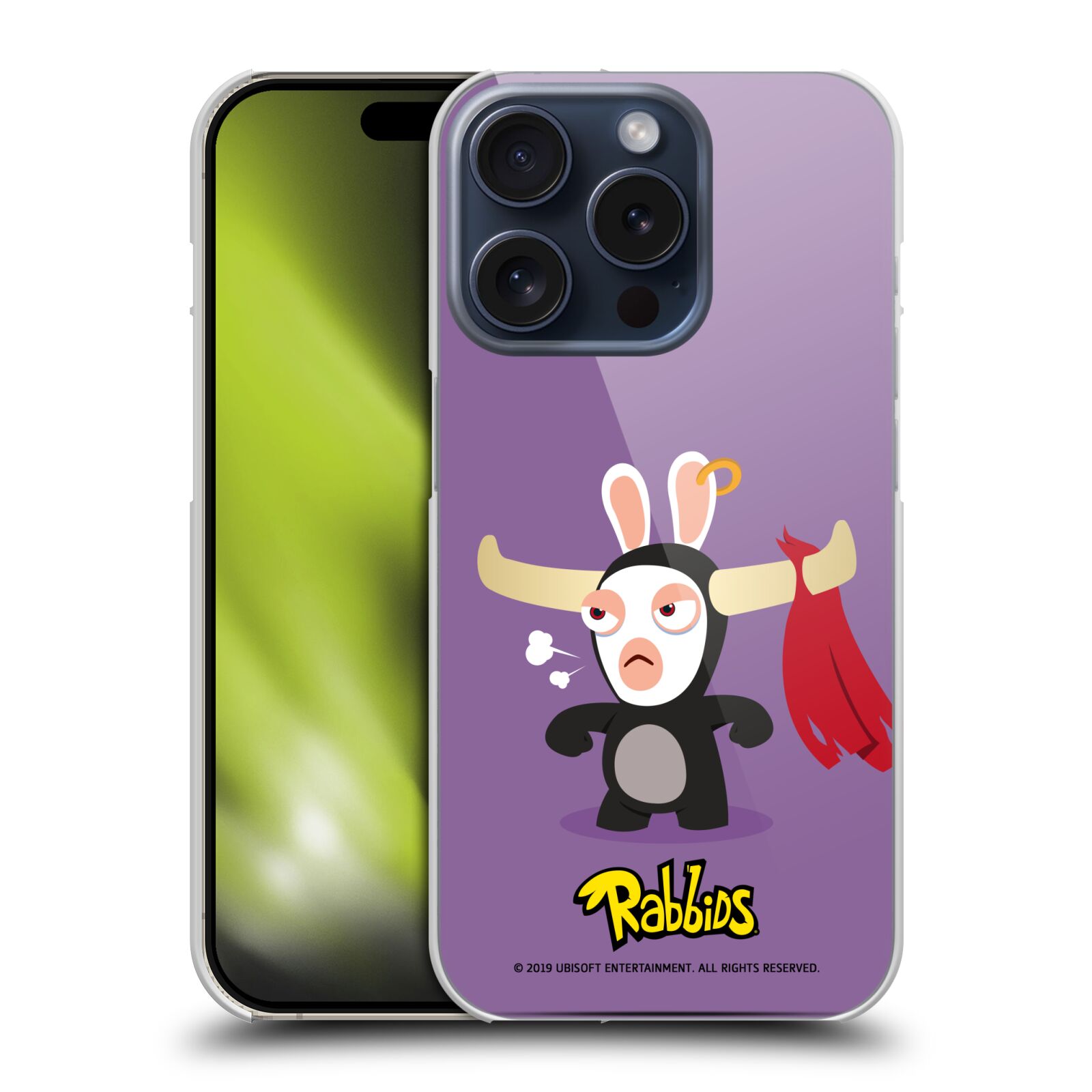 OFFICIAL RABBIDS COSTUMES HARD BACK CASE FOR APPLE iPHONE PHONES