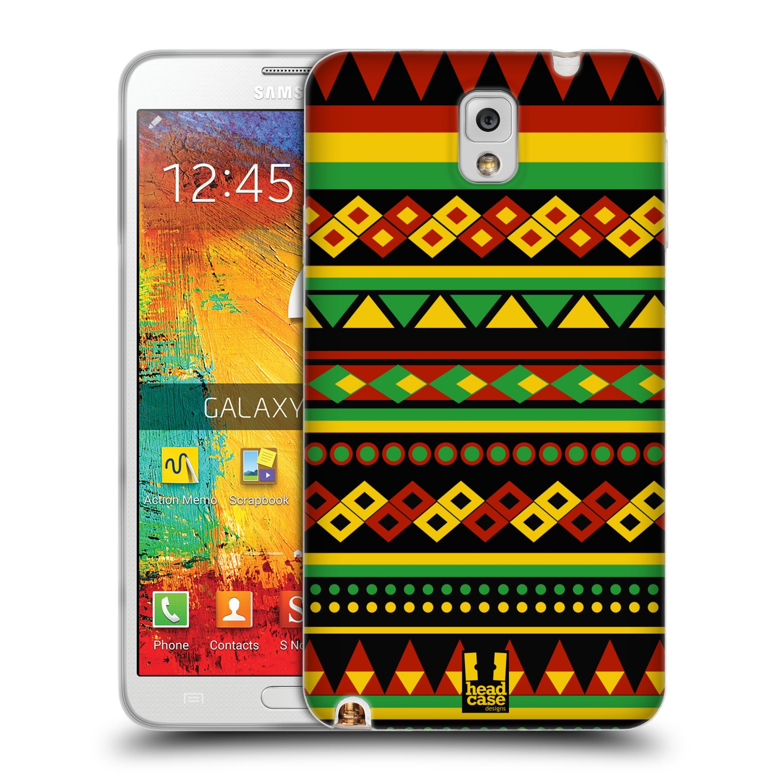 HEAD CASE DESIGNS RASTA COLOUR PATTERNS SOFT GEL CASE FOR SAMSUNG PHONES 2 - Picture 8 of 14