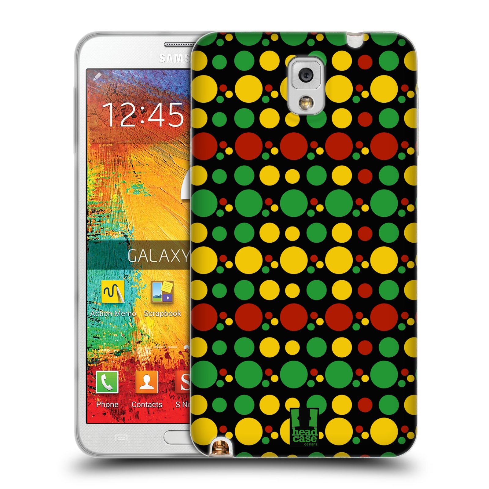 HEAD CASE DESIGNS RASTA COLOUR PATTERNS SOFT GEL CASE FOR SAMSUNG PHONES 2 - Picture 9 of 14