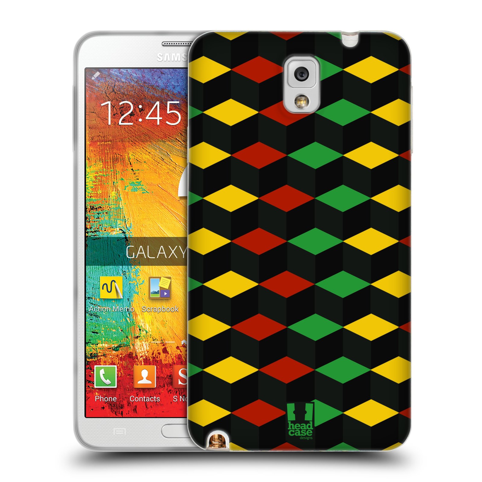 HEAD CASE DESIGNS RASTA COLOUR PATTERNS SOFT GEL CASE FOR SAMSUNG PHONES 2 - Picture 10 of 14
