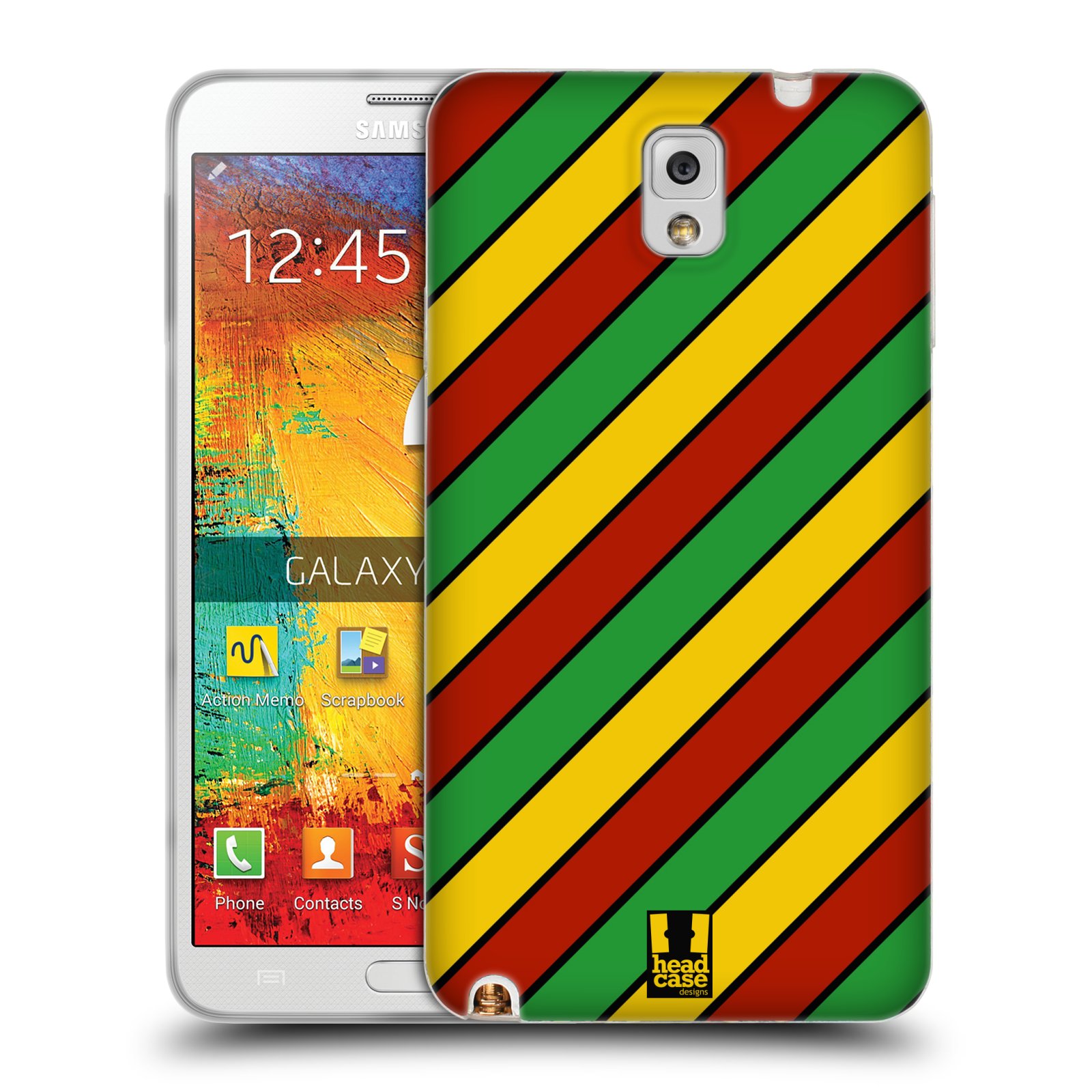 HEAD CASE DESIGNS RASTA COLOUR PATTERNS SOFT GEL CASE FOR SAMSUNG PHONES 2 - Picture 11 of 14