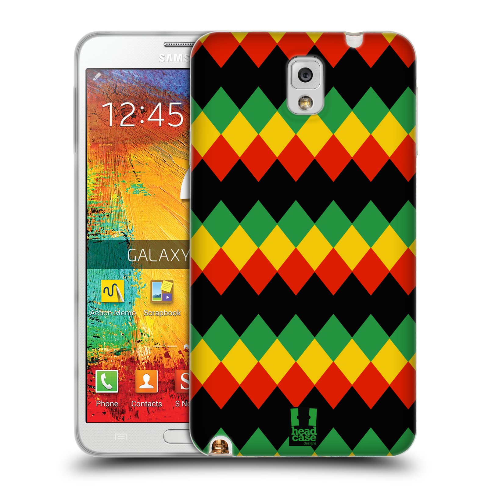 HEAD CASE DESIGNS RASTA COLOUR PATTERNS SOFT GEL CASE FOR SAMSUNG PHONES 2 - Picture 12 of 14