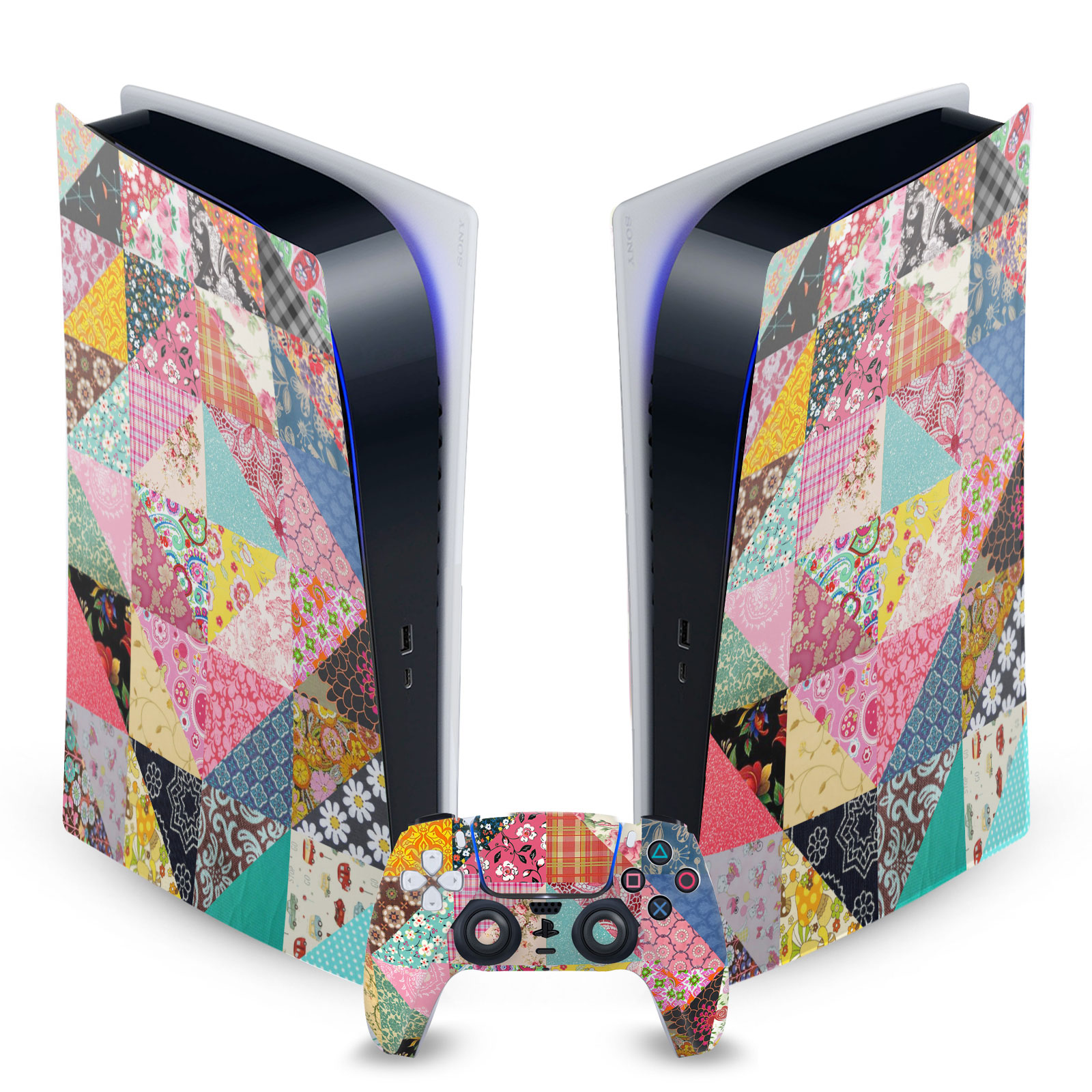 OFFICIAL RACHEL CALDWELL ART MIX VINYL SKIN FOR SONY PS5 DIGITAL EDITION BUNDLE