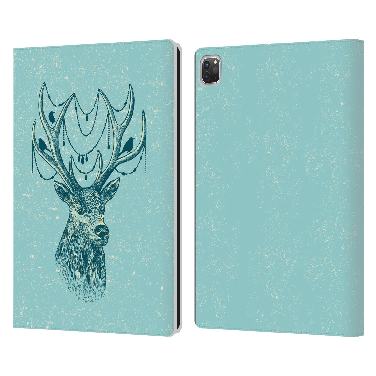 OFFICIAL RACHEL CALDWELL ANIMALS 3 LEATHER BOOK WALLET CASE COVER FOR APPLE iPAD - Picture 9 of 15