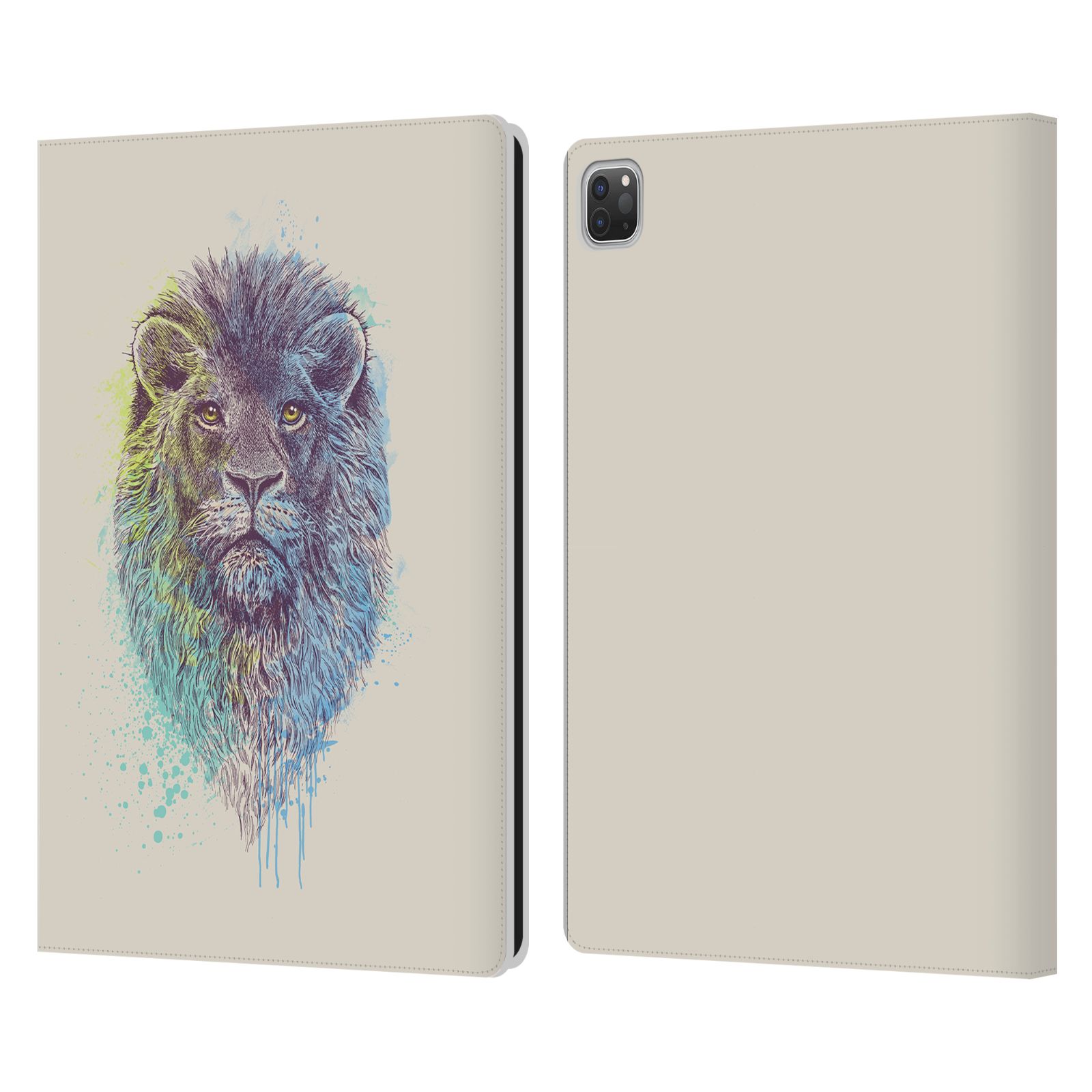OFFICIAL RACHEL CALDWELL ANIMALS 3 LEATHER BOOK WALLET CASE COVER FOR APPLE iPAD - Picture 10 of 15
