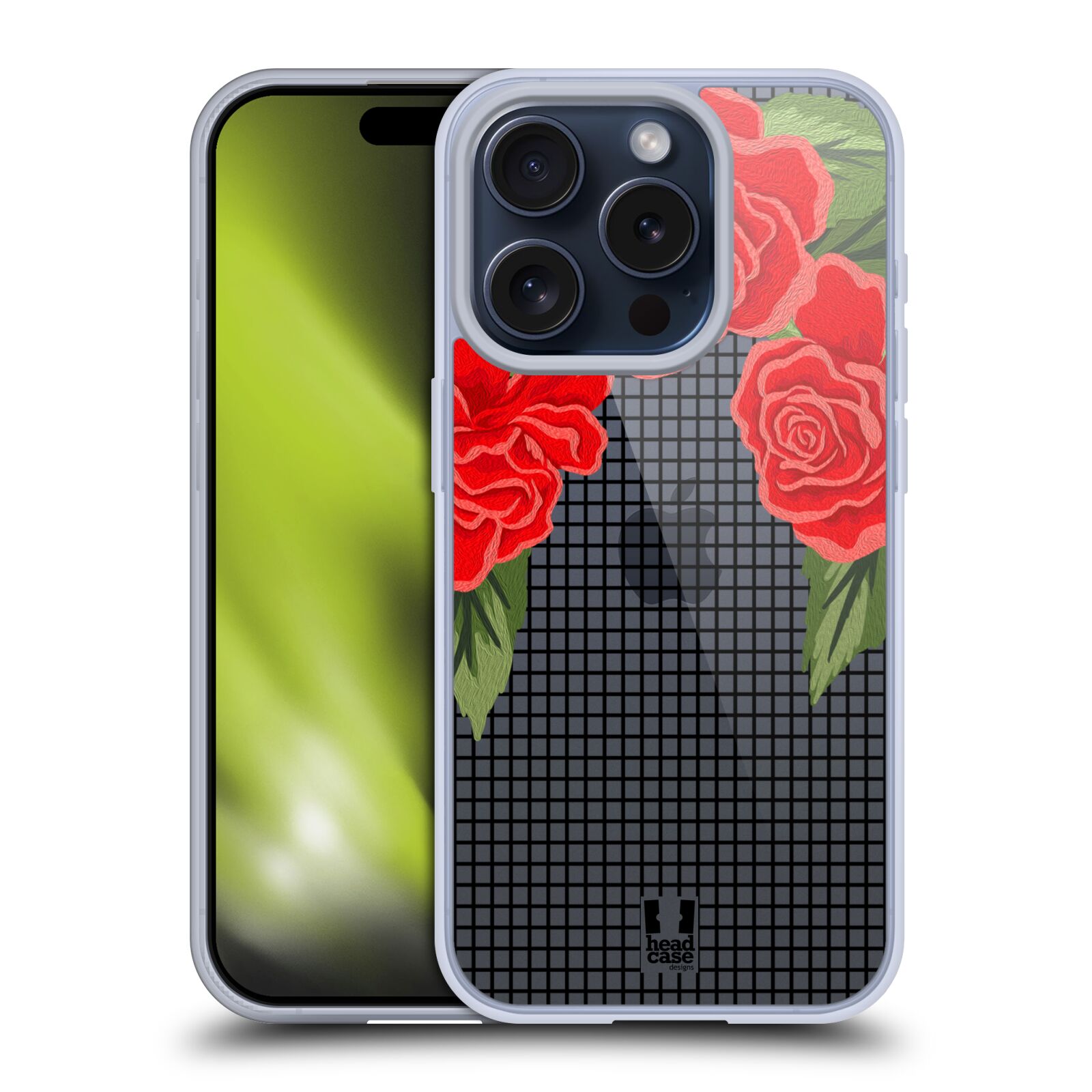 HEAD CASE ROSES ROUGES ÉTUI COQUE boutiques EN GEL MOLLE POUR APPLE iPHONE TÉLÉPHONES