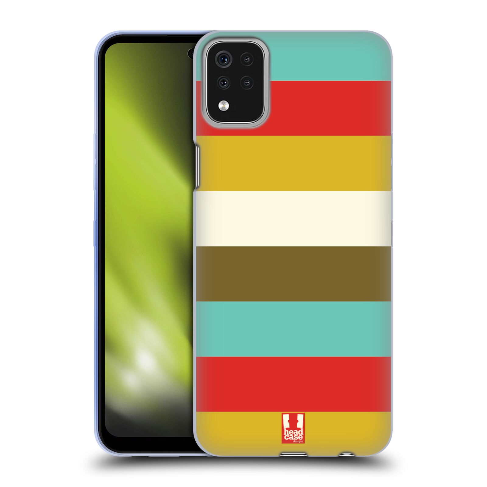 FUNDA HEAD CASE DESIGNS RETRO DE GEL SUAVE NAVIDAD PARA TELÉFONOS LG 1 - Imagen 8 de 8