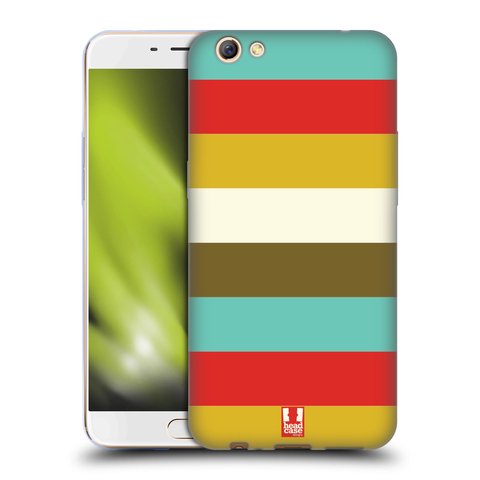 FUNDA HEAD CASE DESIGNS RETRO DE GEL SUAVE NAVIDAD PARA TELÉFONOS OPPO - Imagen 12 de 12
