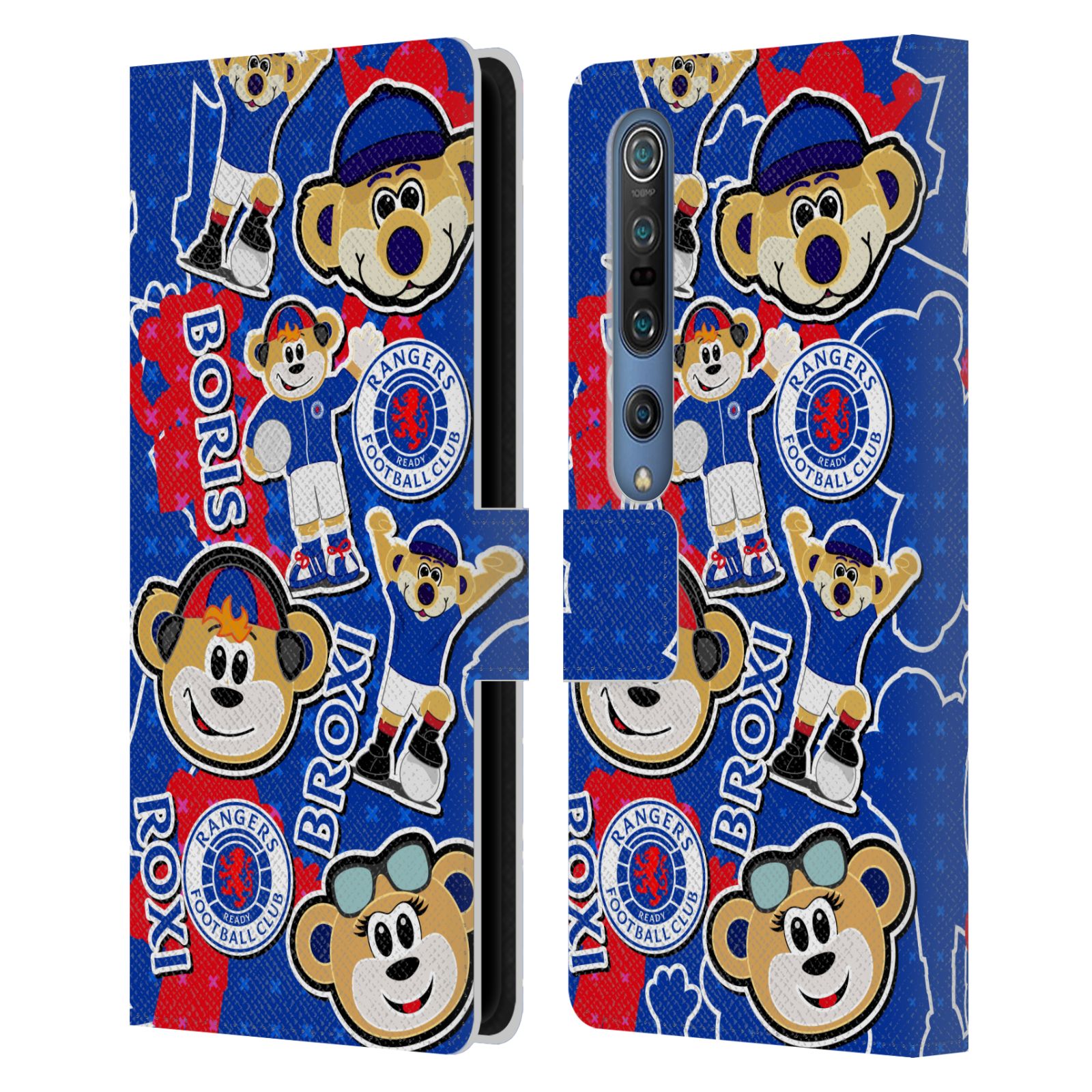 OFFICIAL RANGERS FC CREST LEATHER BOOK WALLET CASE COVER FOR XIAOMI PHONES - 第 11/17 張圖片