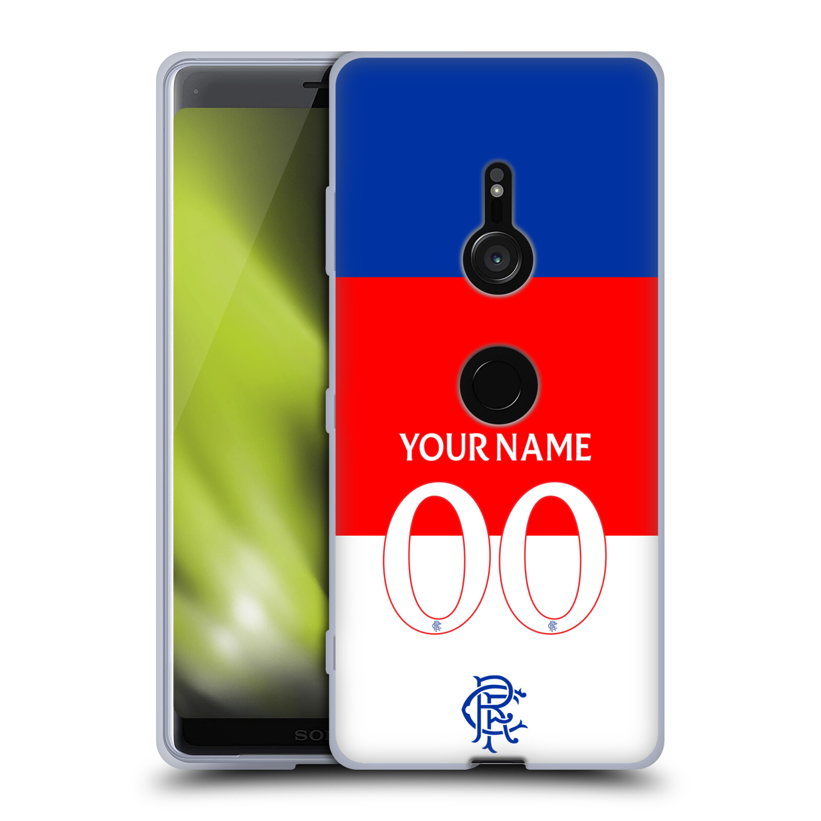 CUSTOM CUSTOMISED PERSONALISED RANGERS FC 2025/26 KIT GEL CASE FOR SONY PHONES 1 - Picture 8 of 10