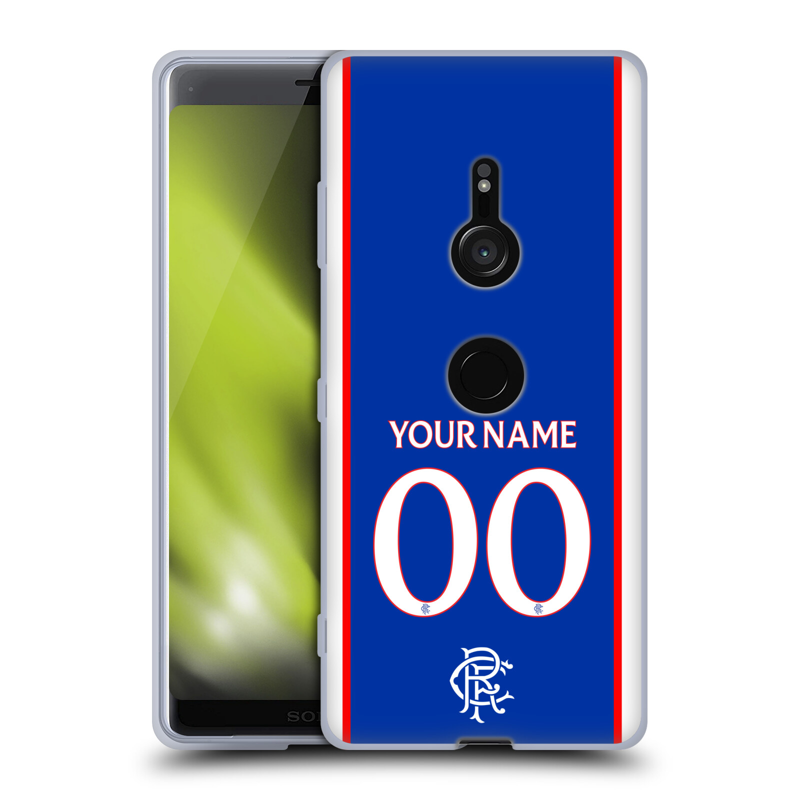 CUSTOM CUSTOMISED PERSONALISED RANGERS FC 2025/26 KIT GEL CASE FOR SONY PHONES 1 - Picture 9 of 10