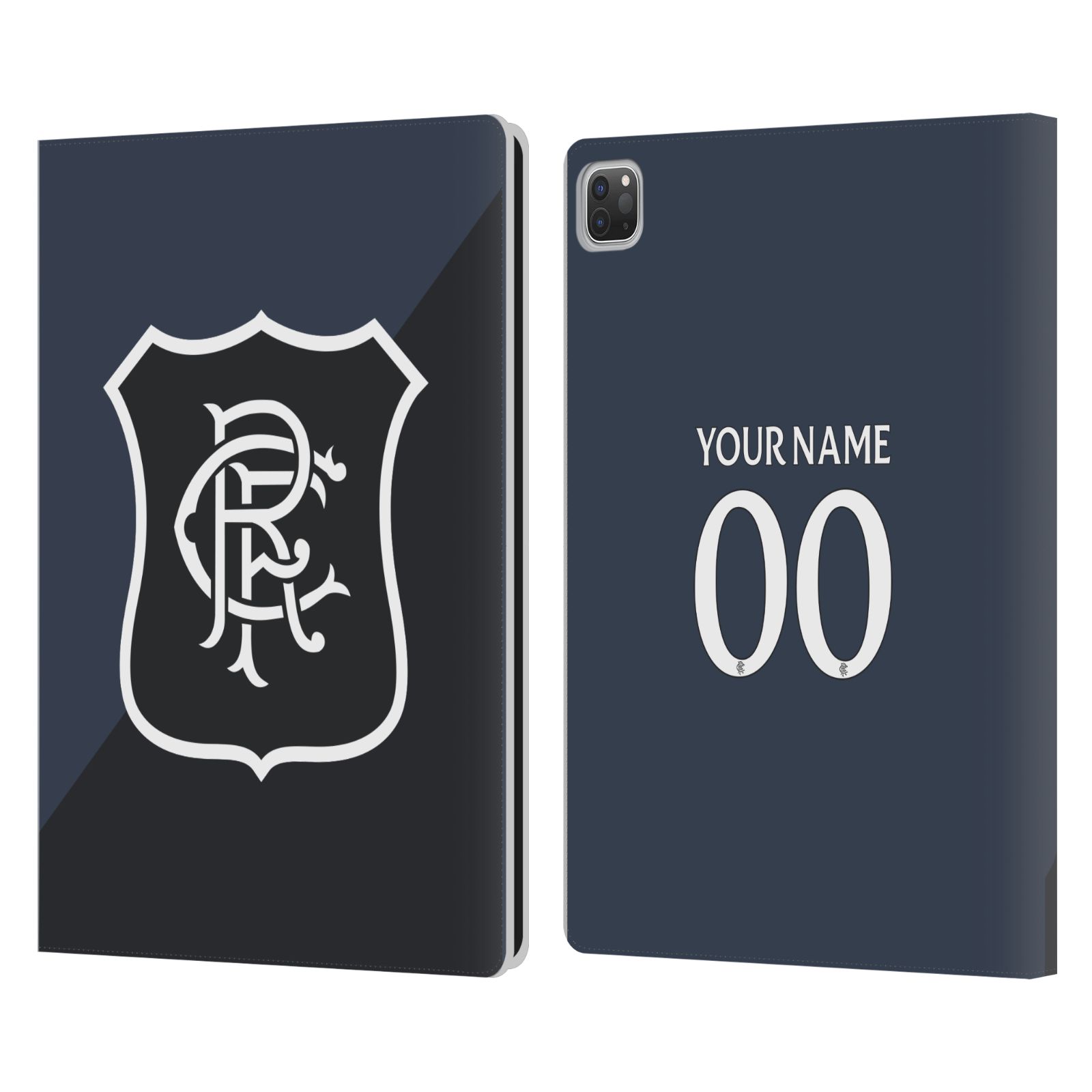 CUSTOM RANGERS FC 2025/26 KIT LEATHER BOOK WALLET CASE FOR APPLE iPAD - 第 9/9 張圖片