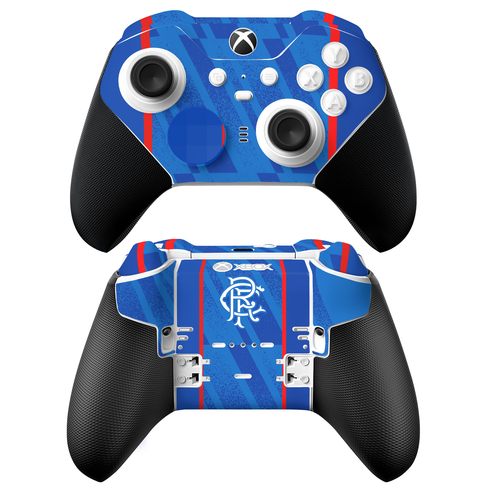 OFFIZIELLES RANGERS FC 2024/25 KIT VINYL SKIN FÜR XBOX SERIES X & S ELITE SERIES 2 - Bild 7 von 8