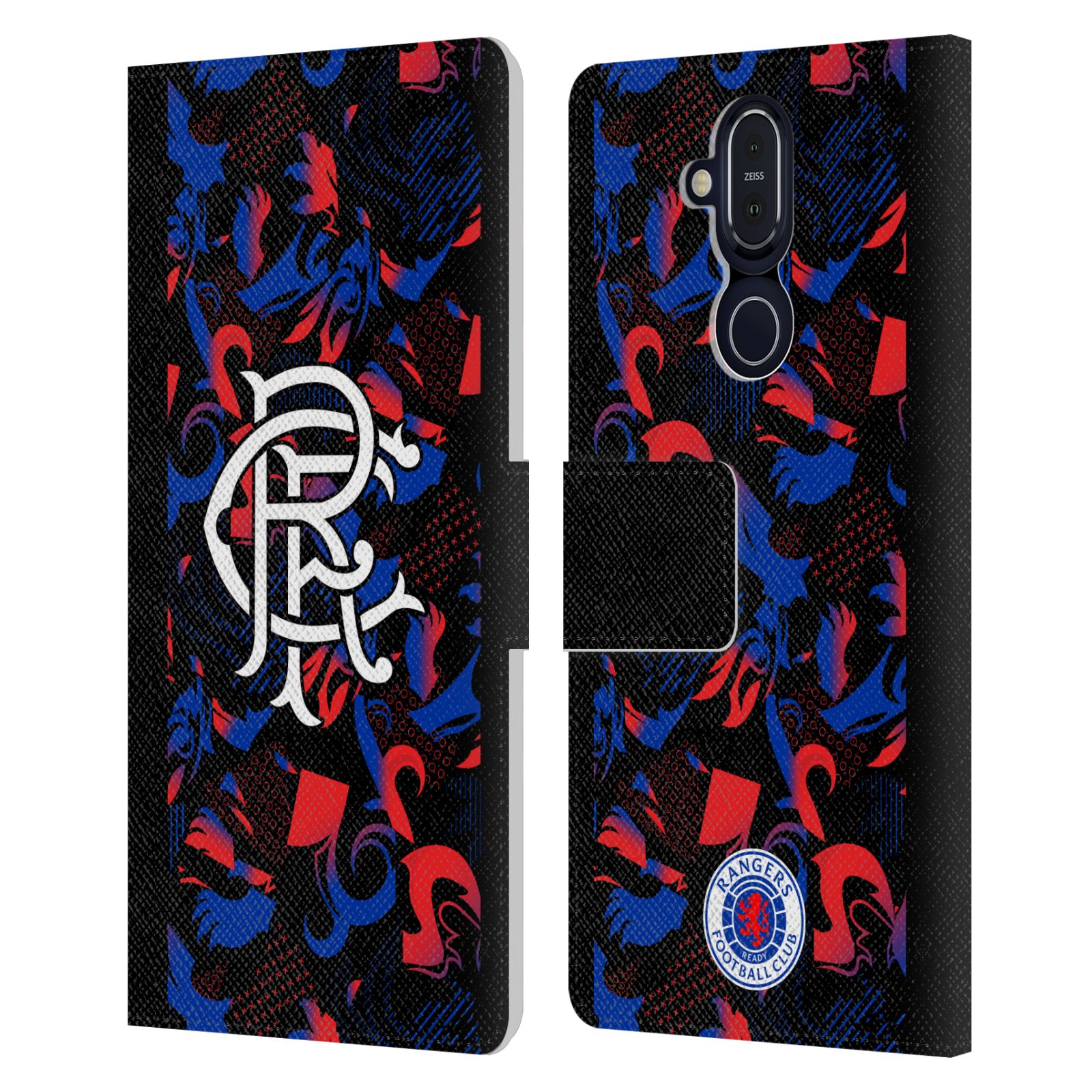 OFFICIAL RANGERS FC 2024/25 KIT LEATHER BOOK CASE FOR MICROSOFT NOKIA PHONES - 第 9/10 張圖片