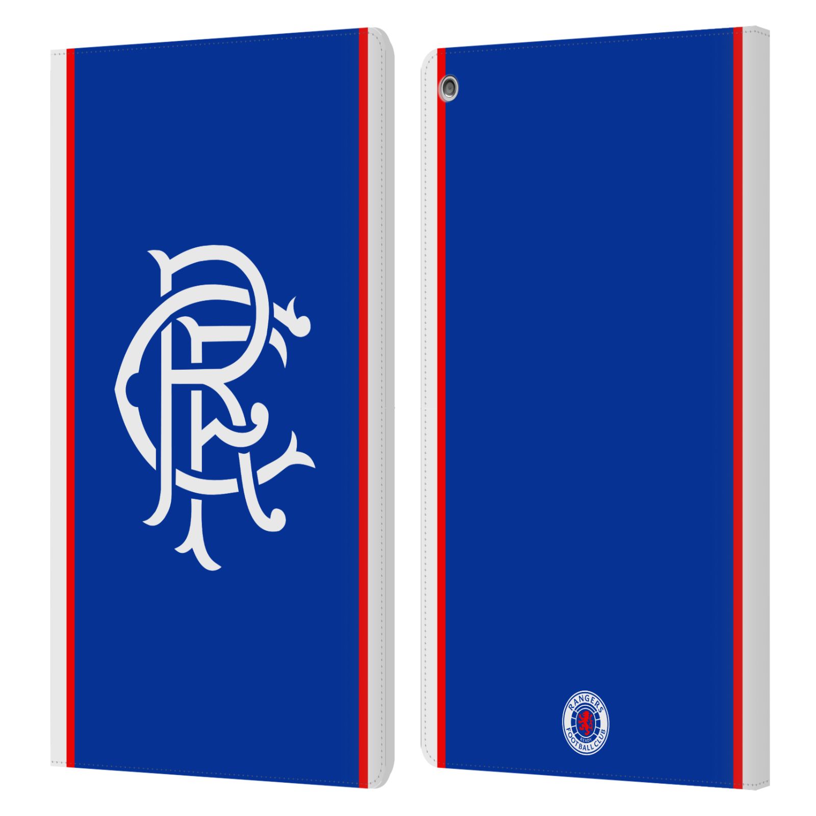 OFFIZIELLE RANGERS FC 2025/26 KIT LEDER BOOK WALLET CASE HÜLLE FÜR AMAZON FIRE - Bild 7 von 7