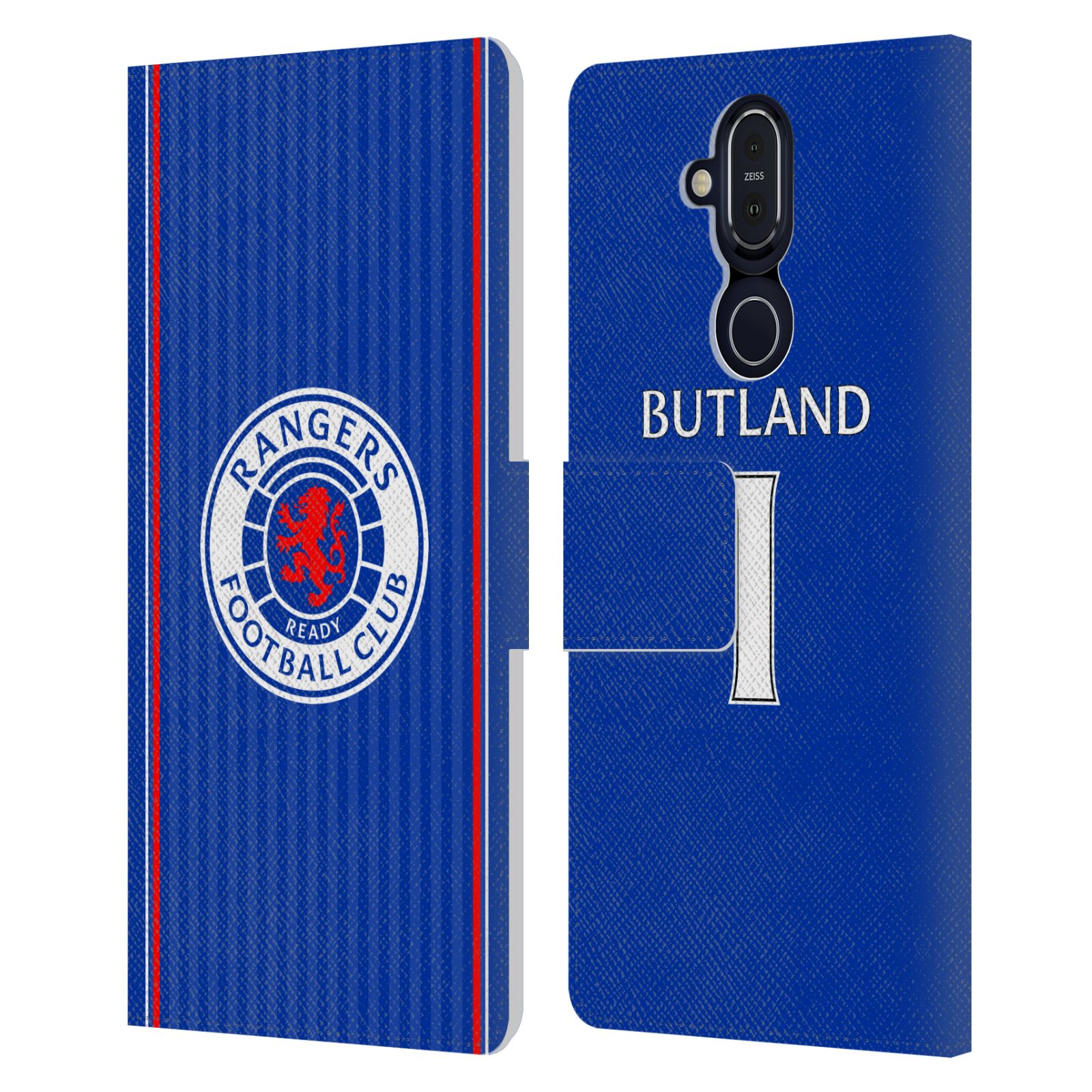 OFFICIAL RANGERS FC 2023/24 PLAYERS HOME KIT LEATHER BOOK CASE FOR NOKIA PHONES - Picture 8 of 11