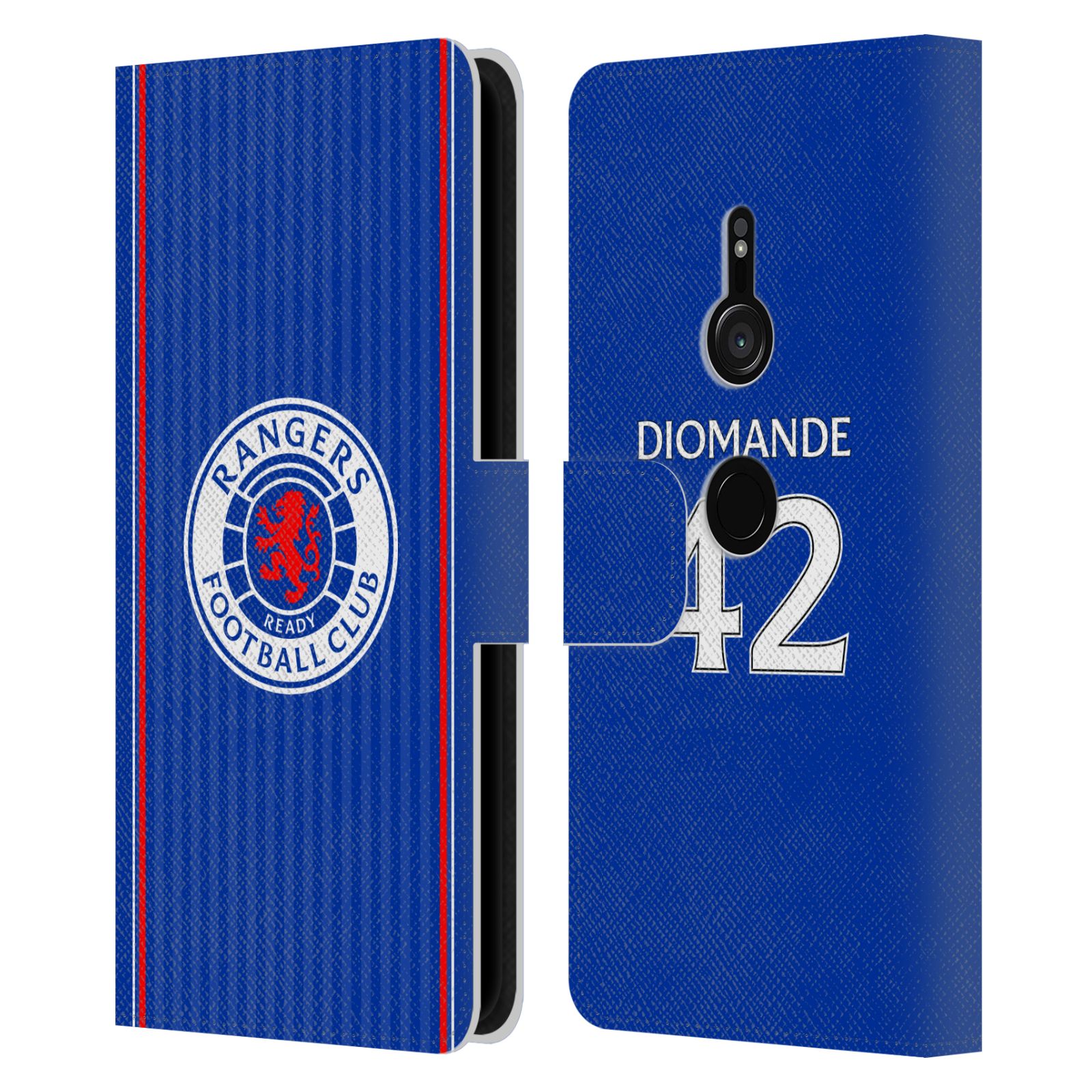 OFFICIAL RANGERS FC 2023/24 PLAYERS HOME KIT LEATHER BOOK CASE FOR SONY PHONES 1 - 第 10/11 張圖片