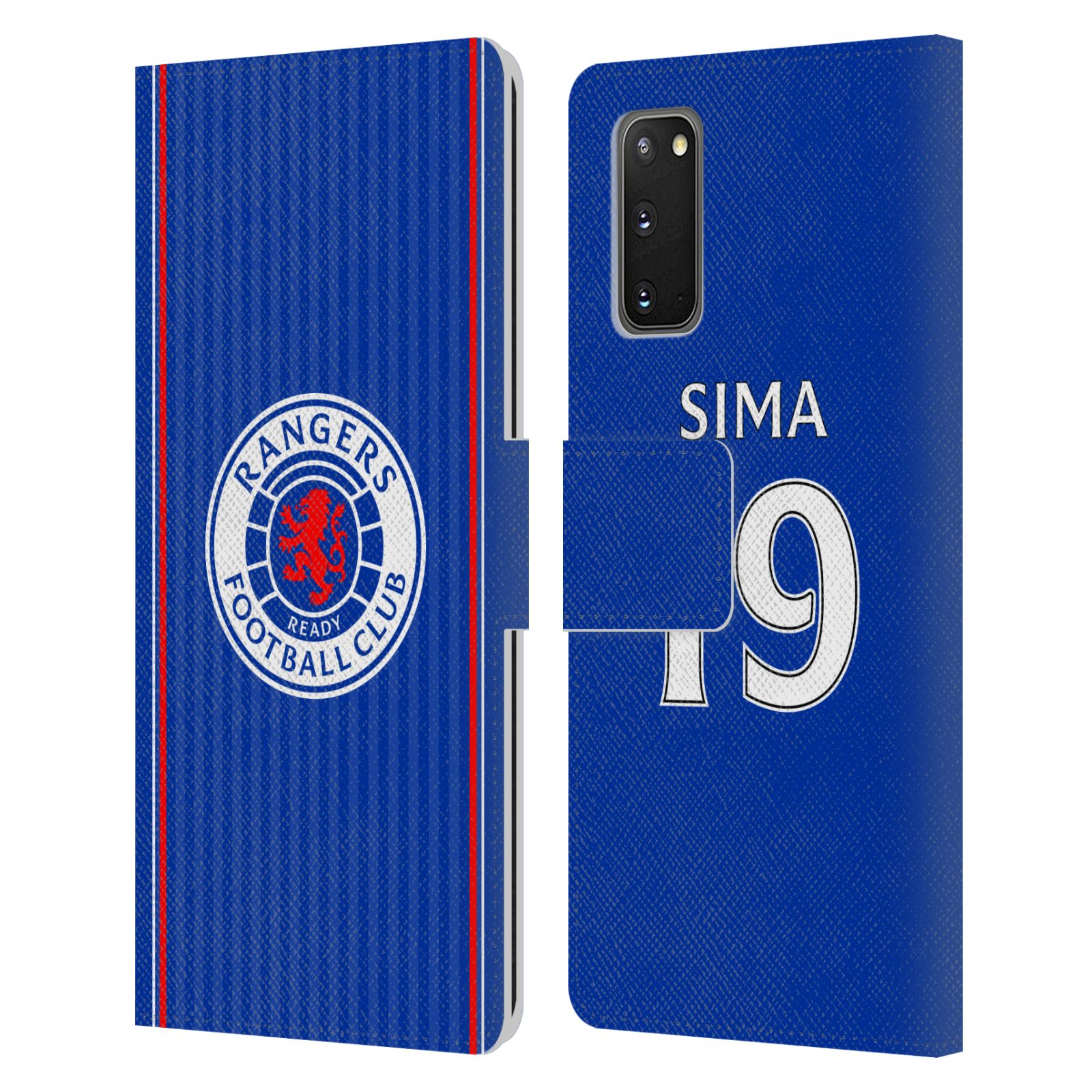 RANGERS FC 2023/24 PLAYERS HOME KIT LEATHER BOOK CASE FOR SAMSUNG PHONES 2 - Picture 7 of 11