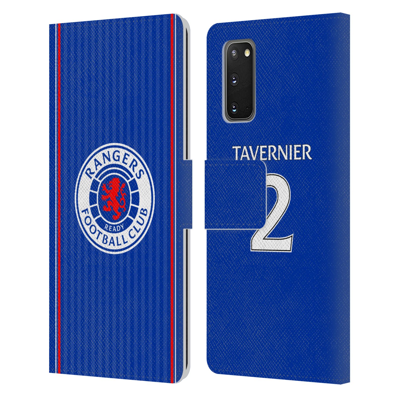 RANGERS FC 2023/24 PLAYERS HOME KIT LEATHER BOOK CASE FOR SAMSUNG PHONES 2 - Picture 9 of 11