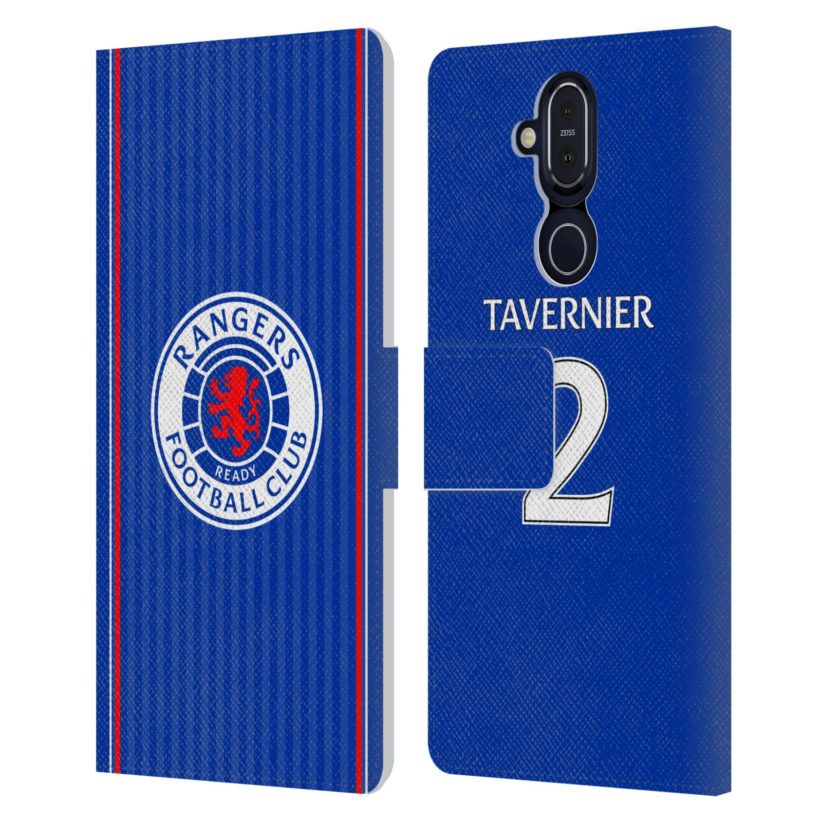 OFFICIAL RANGERS FC 2023/24 PLAYERS HOME KIT LEATHER BOOK CASE FOR NOKIA PHONES - Picture 9 of 11