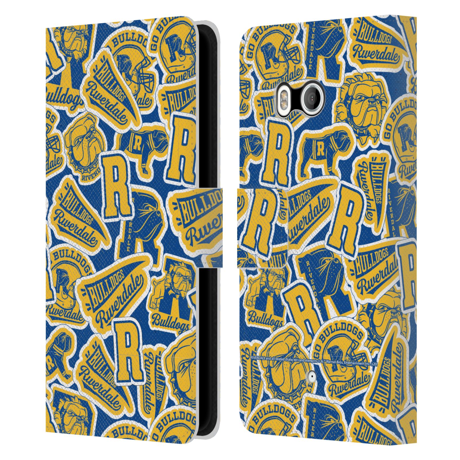 OFFICIAL RIVERDALE ART LEATHER BOOK WALLET CASE COVER FOR HTC PHONES 1 - Picture 6 of 6