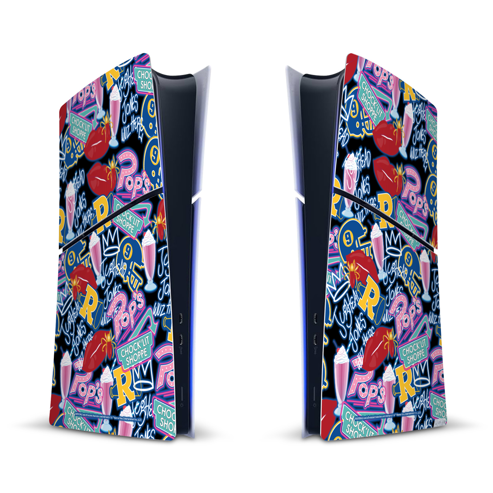 OFFIZIELLE RIVERDALE CHARAKTER UND LOGO VINYL SKIN FOR PS5 SLIM DIGITAL CONSOLE - Bild 8 von 10