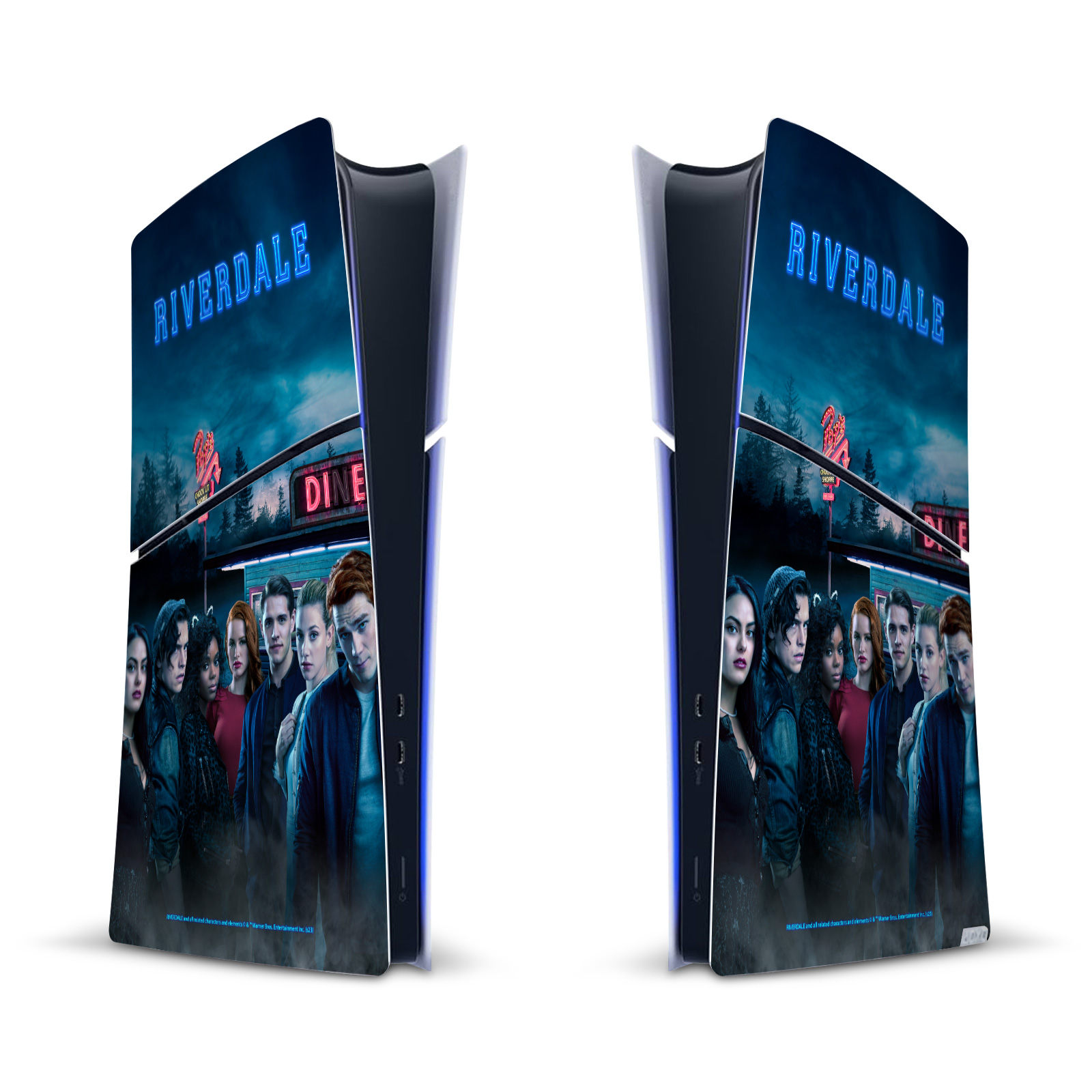 OFFIZIELLE RIVERDALE CHARAKTER UND LOGO VINYL SKIN FOR PS5 SLIM DIGITAL CONSOLE - Bild 9 von 10