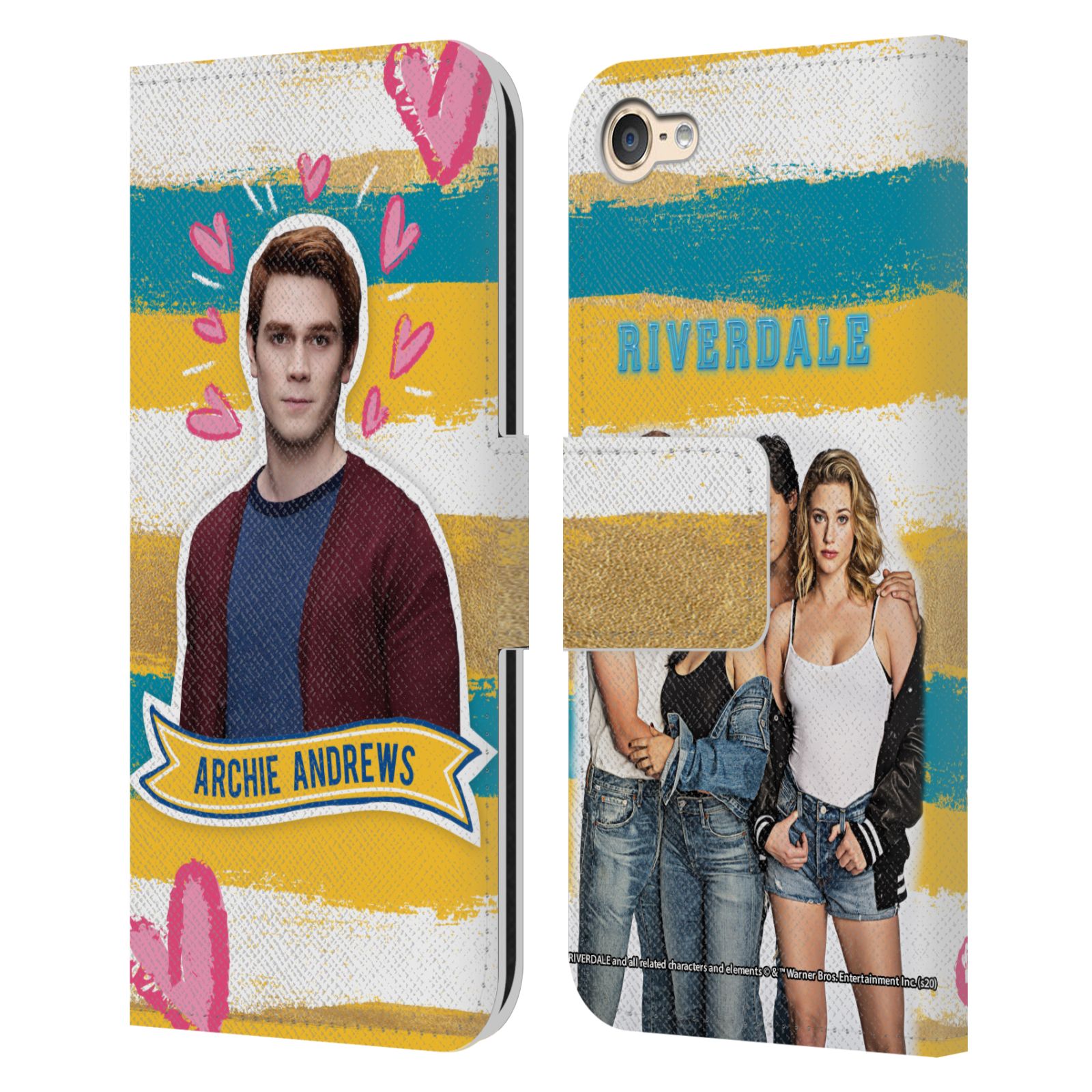 OFFICIAL RIVERDALE GRAPHICS LEATHER BOOK CASE FOR APPLE iPOD TOUCH MP3 - Picture 7 of 12