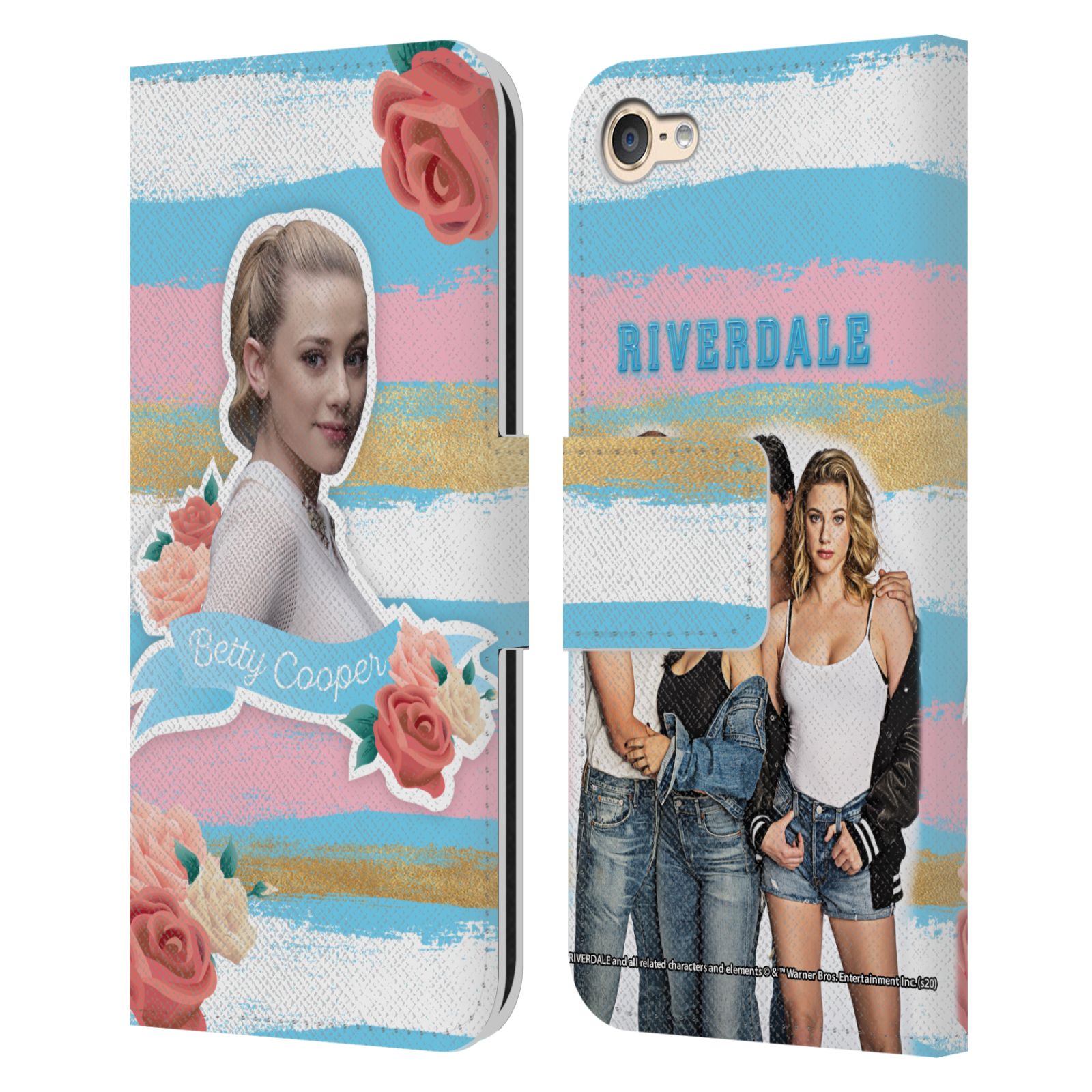 OFFICIAL RIVERDALE GRAPHICS LEATHER BOOK CASE FOR APPLE iPOD TOUCH MP3 - Picture 8 of 12