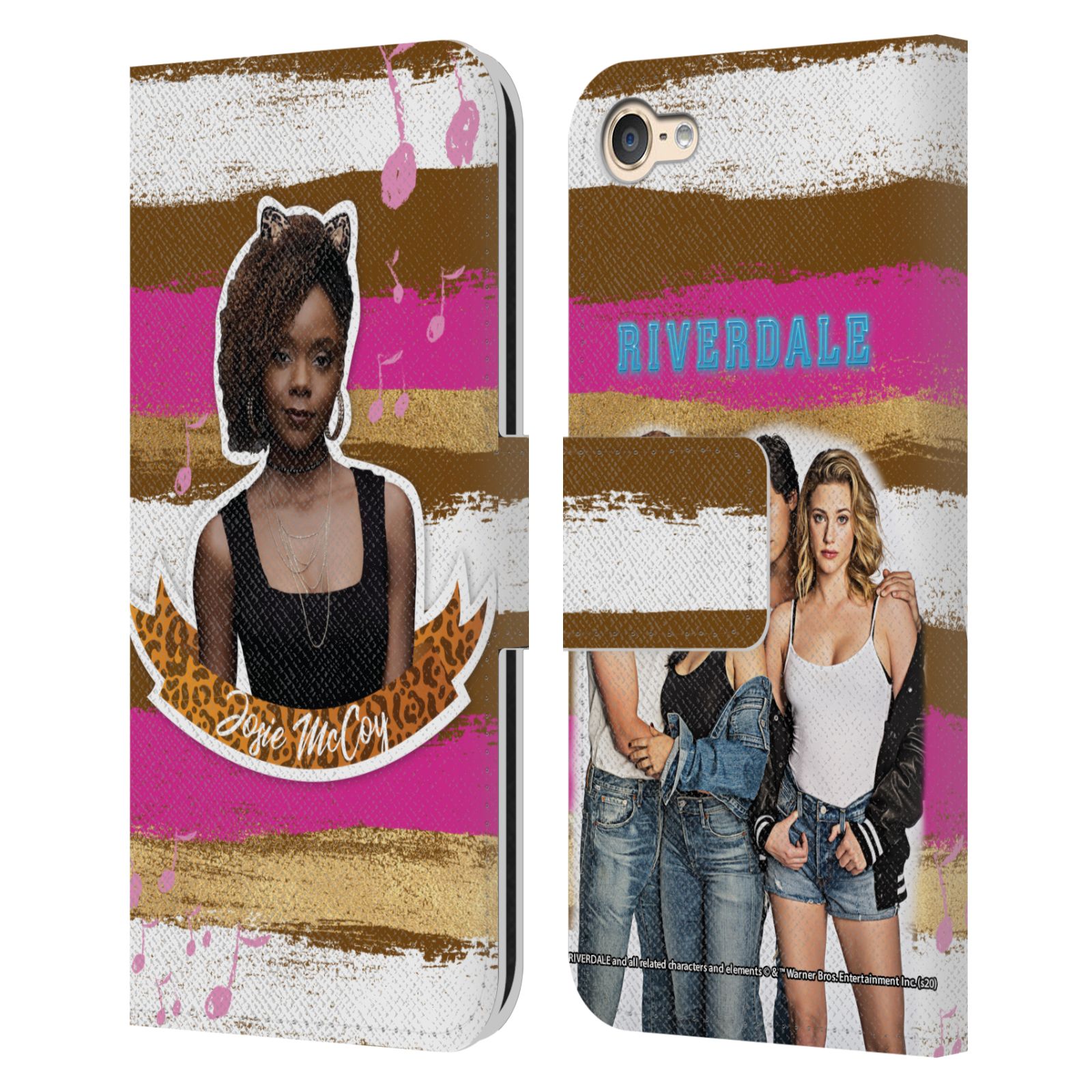 OFFICIAL RIVERDALE GRAPHICS LEATHER BOOK CASE FOR APPLE iPOD TOUCH MP3 - Picture 10 of 12