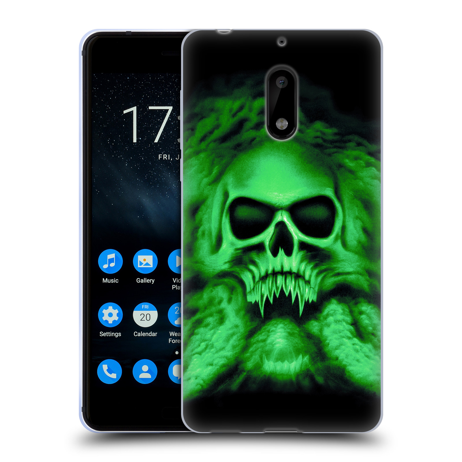 OFFICIAL RAINER KALWITZ SKULLS SOFT GEL CASE FOR NOKIA PHONES 1 Bad ...